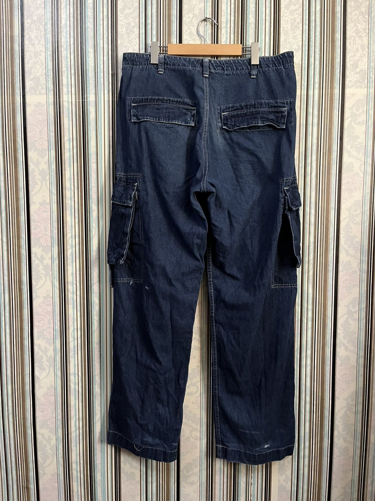 Polo Ralph Lauren 1990s RL jeans cargo baggy techwear #I Size US 34 / EU 50 - 2 Thumbnail