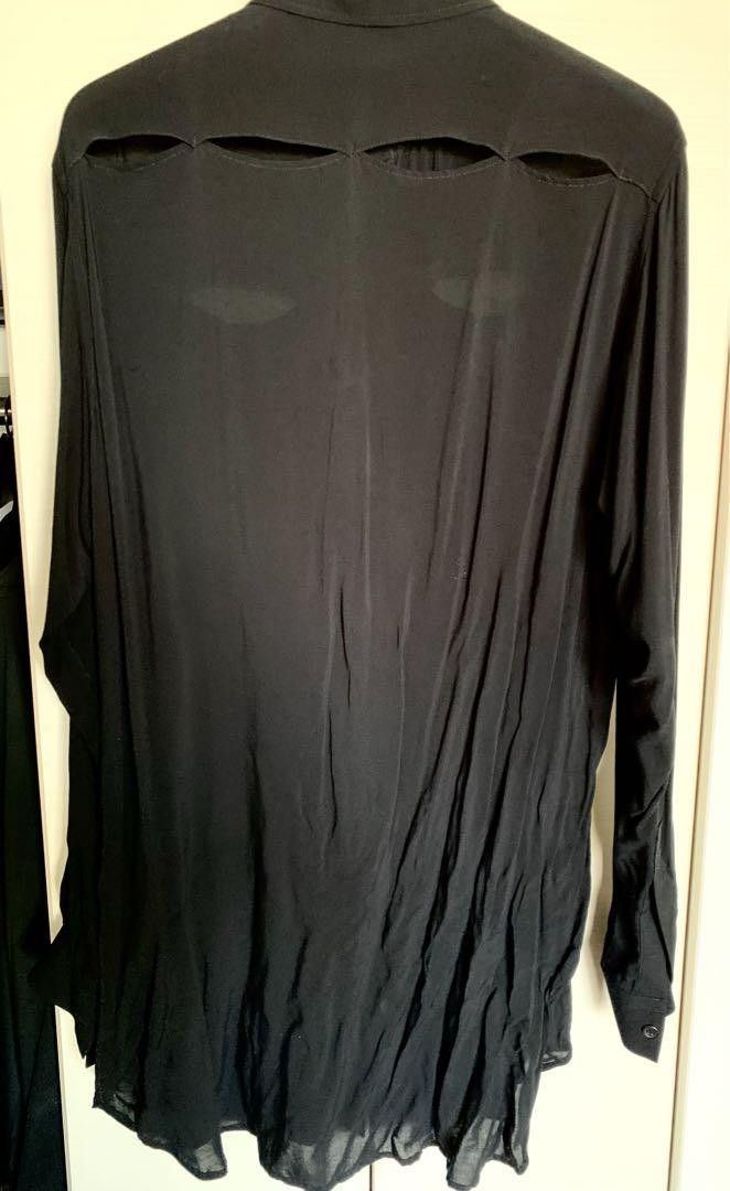 Yohji Yamamoto Yohji Yamamoto Pour Homme Long Shirt Size US M / EU 48-50 / 2 - 3 Thumbnail