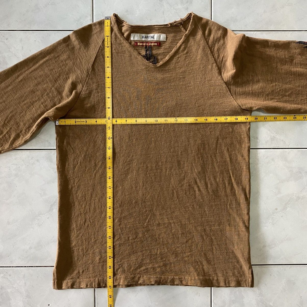 Kapital KAPITAL Made In Japan Native Pattern Long Sleeve Tee Iconic Size US M / EU 48-50 / 2 - 17 Thumbnail