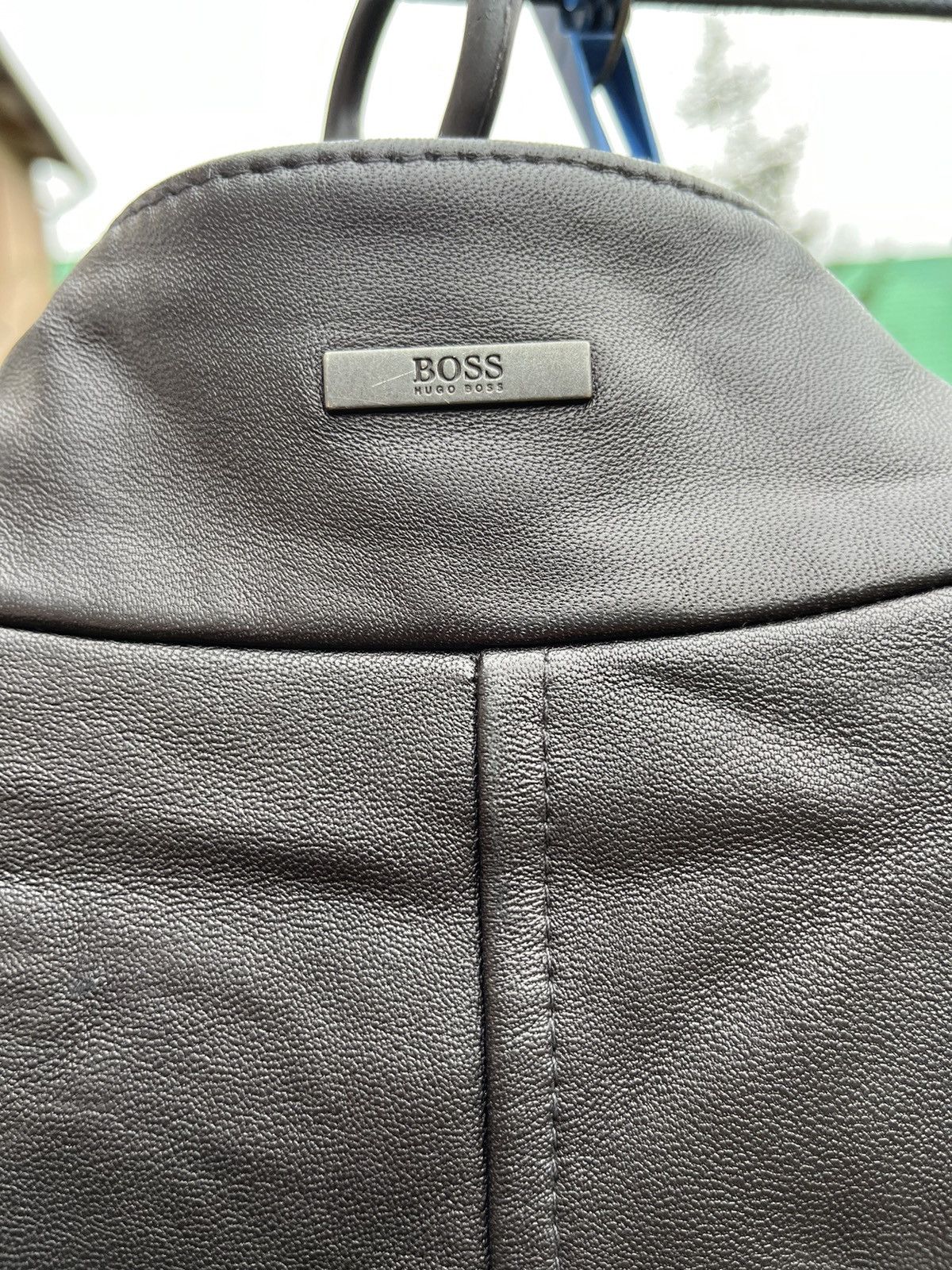 Hugo Boss Hugo Boss Real Leeather JAcket Black Luxury Size US M / EU 48-50 / 2 - 5 Thumbnail