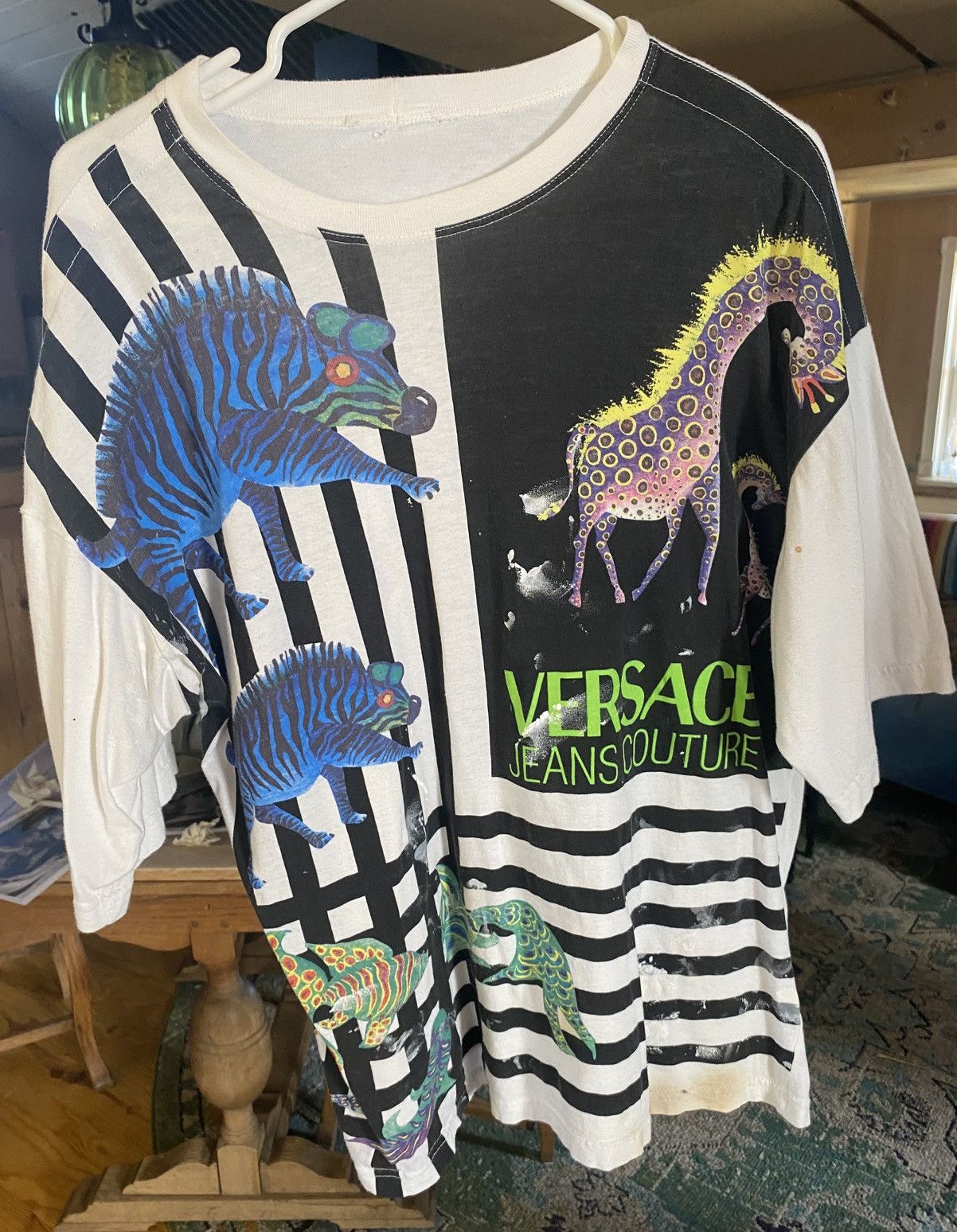 Versace Jeans Couture Versace Dino Shirt Size US M / EU 48-50 / 2 - 1 Thumbnail