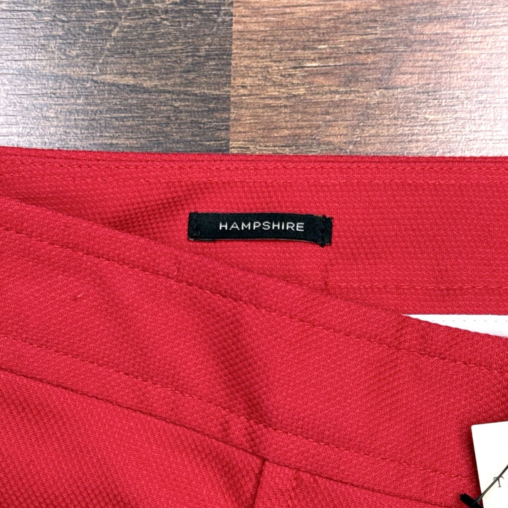 Talbots Talbots Hampshire Ankle Pants Womens 10 Petite Red Stretch New Size 32" / US 10 / IT 46 - 5 Thumbnail
