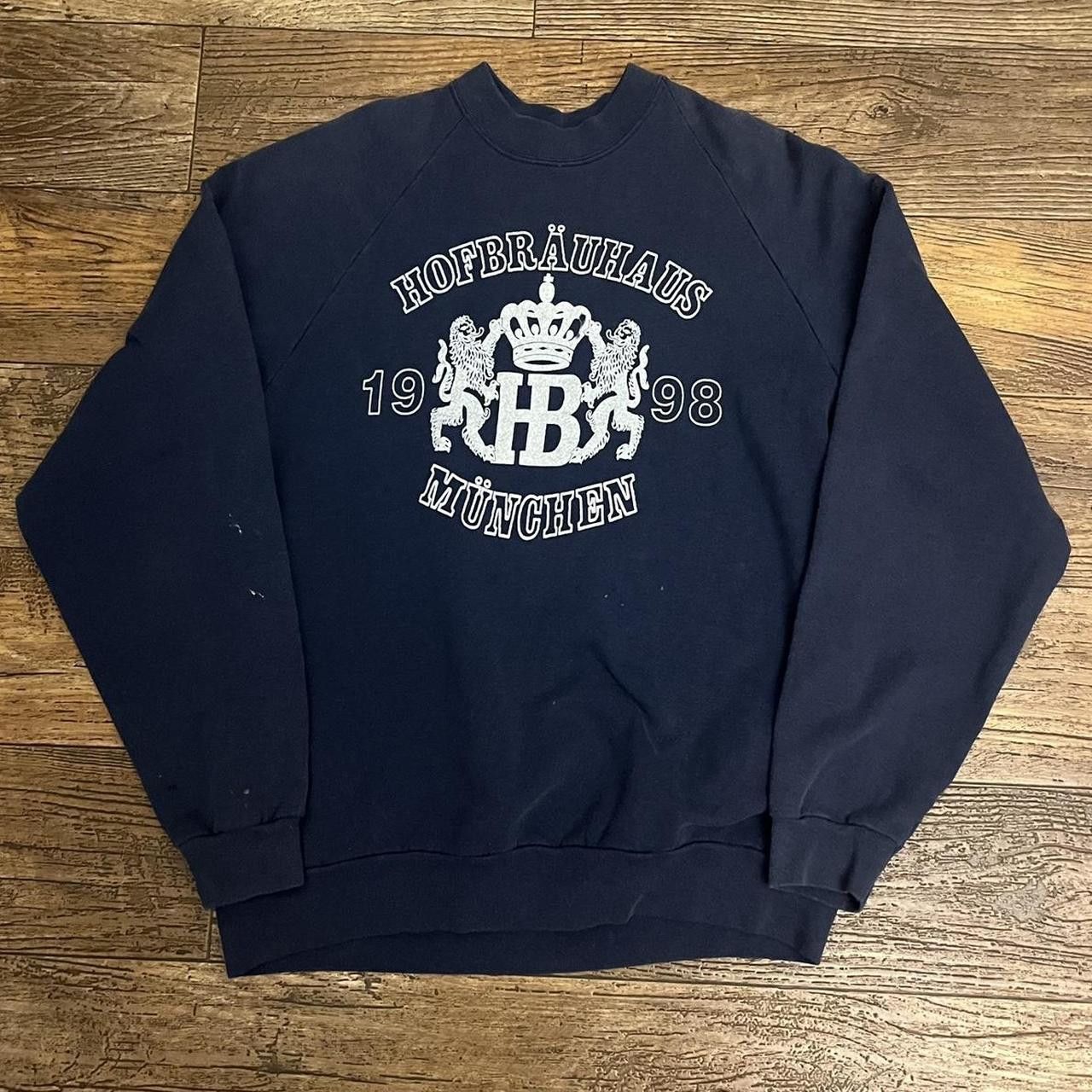 Other Vintage 90’s Hofbrauhaus Munchen Sweater Size US XL / EU 56 / 4 - 1 Thumbnail