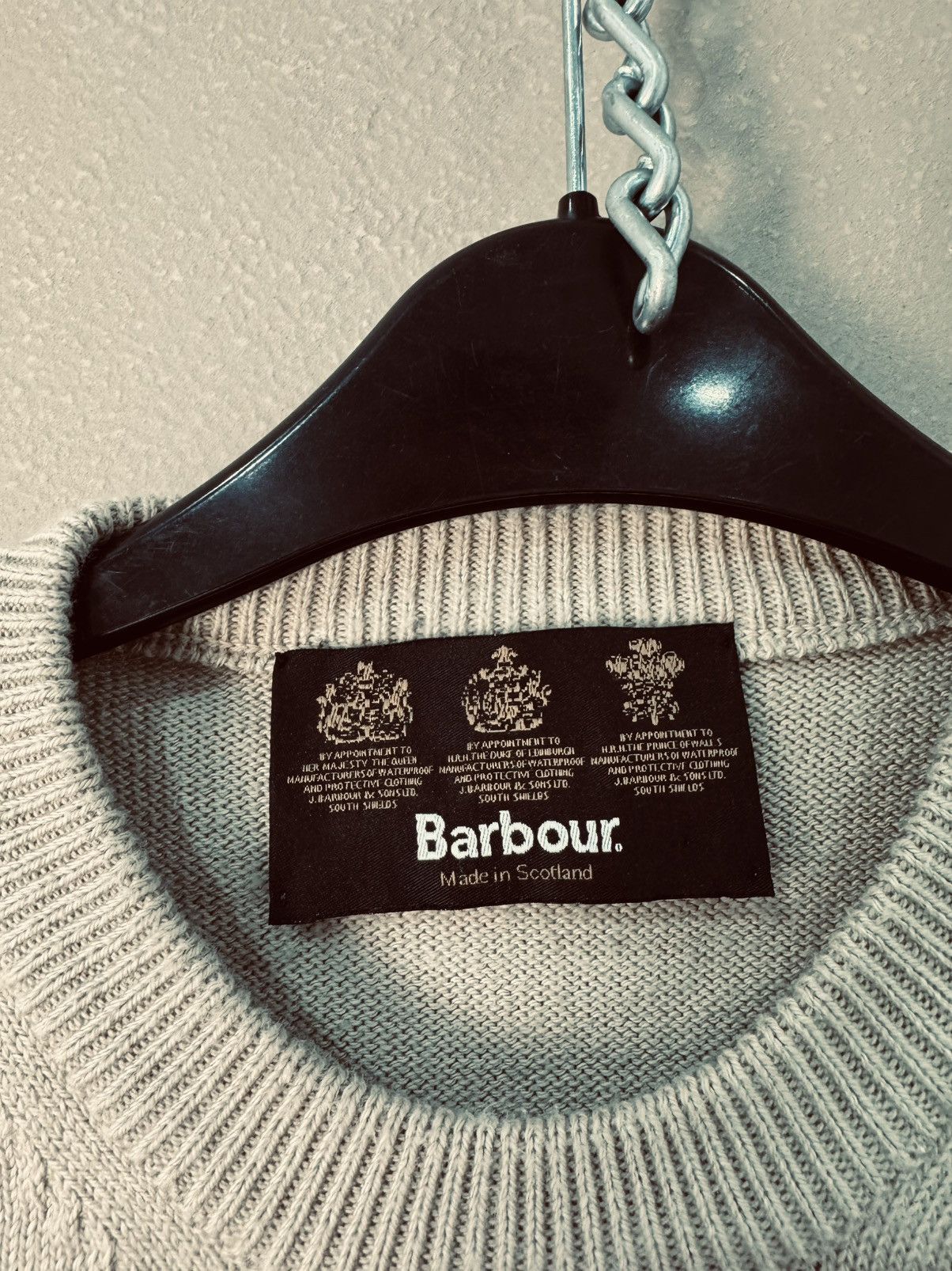 Barbour Vintage Barbour Sweater Cotton Luxury men size M Size US M / EU 48-50 / 2 - 3 Thumbnail