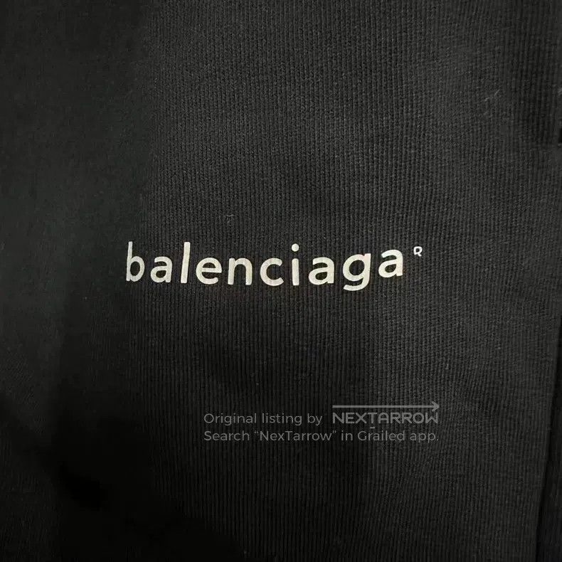 Balenciaga Balenciaga size XS Black small logo sweatpants Size US 27 - 3 Thumbnail