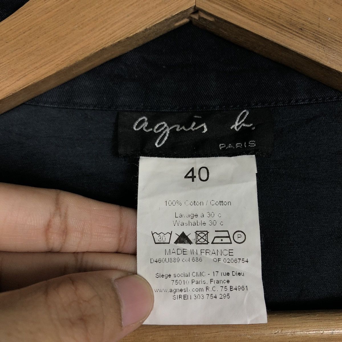 agnes b. 📌Vintage Cropped Jacket Agnes B. Size S / US 4 / IT 40 - 18 Thumbnail
