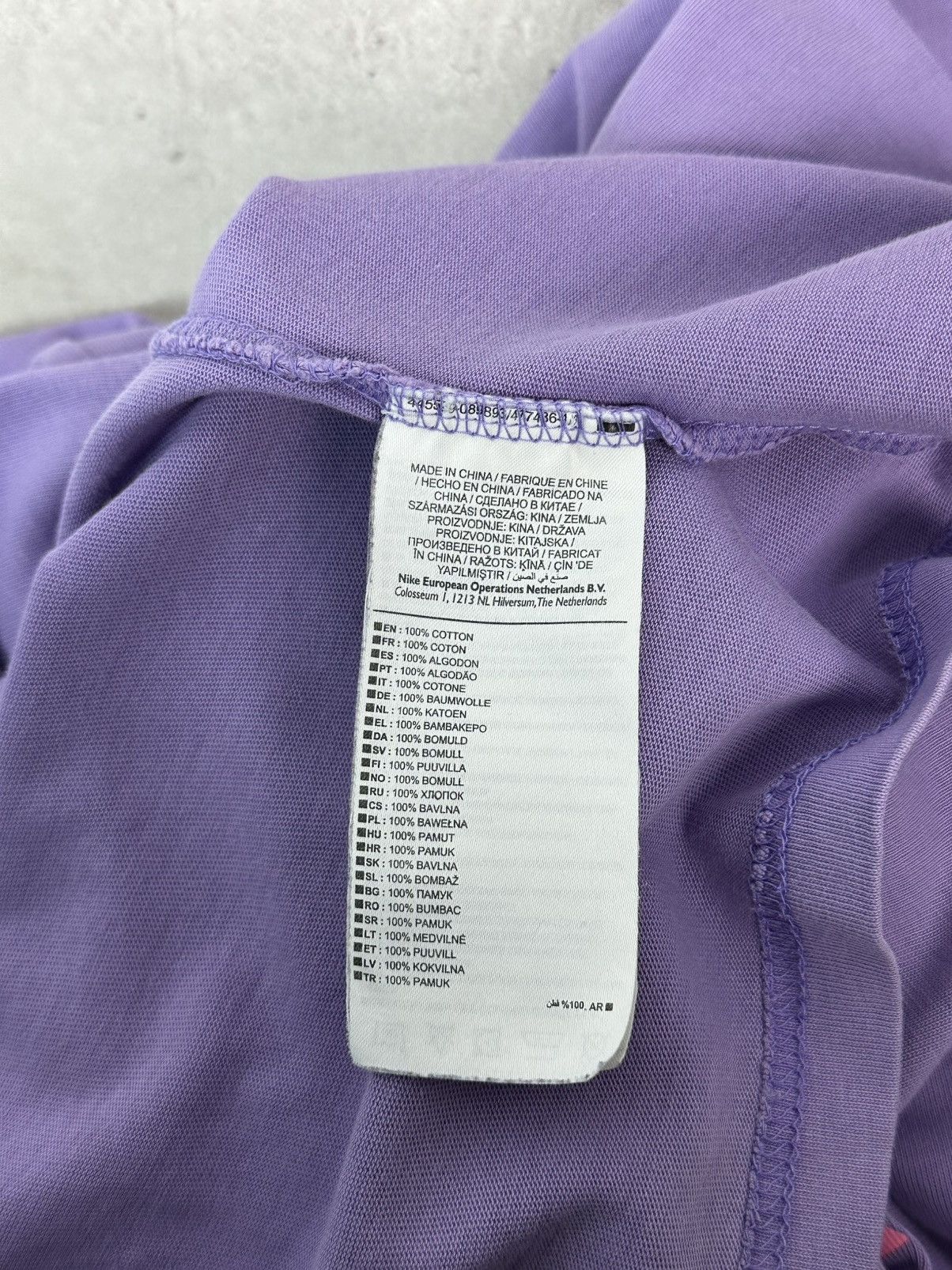 Nike ACG Nike ACG Purple Centre Logo Cotton Me’s Long Sleeve Size US L / EU 52-54 / 3 - 12 Thumbnail