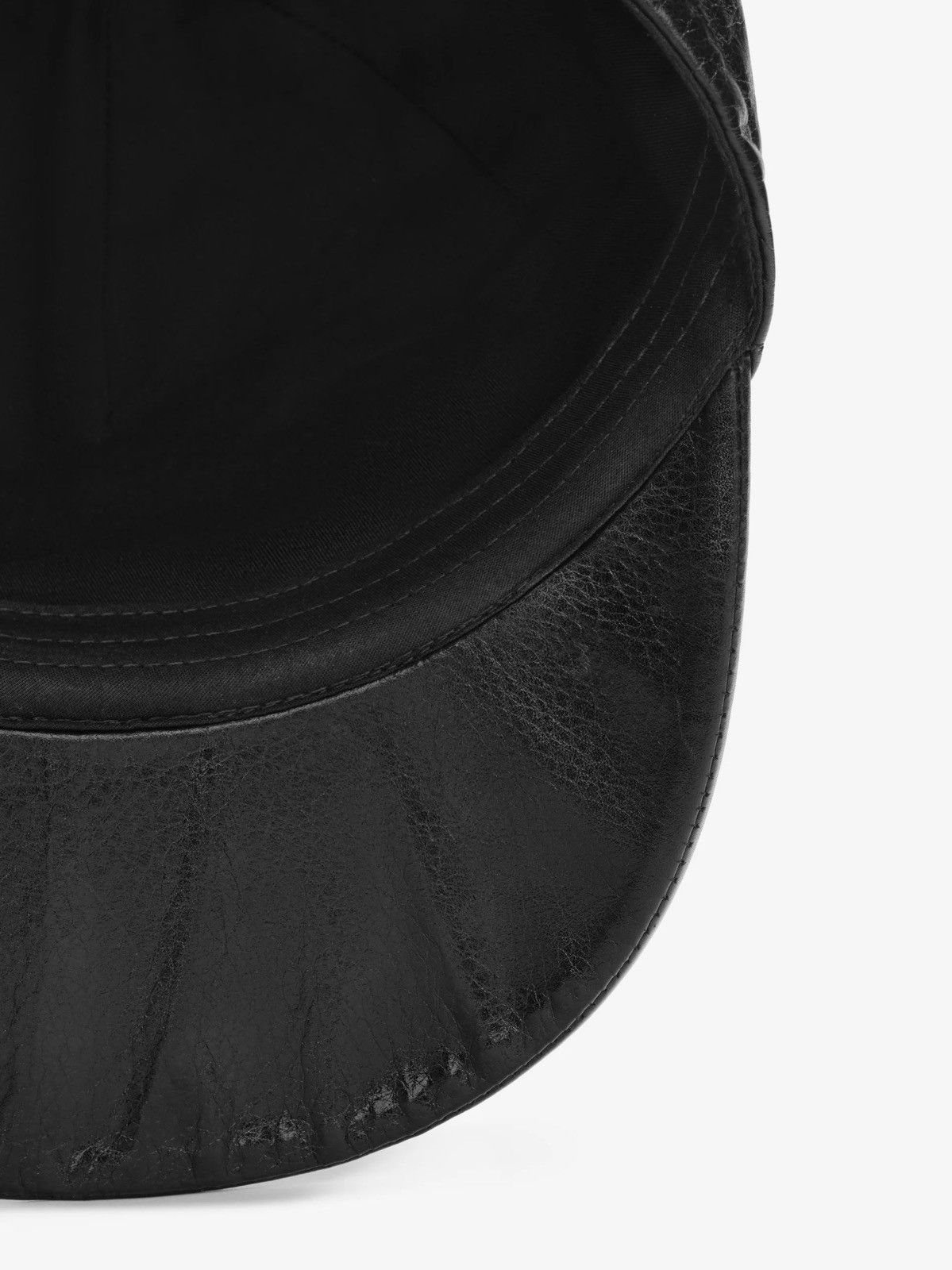 Fear of God Fear of God Textured Leather Baseball Cap Size 40 - 5 Thumbnail