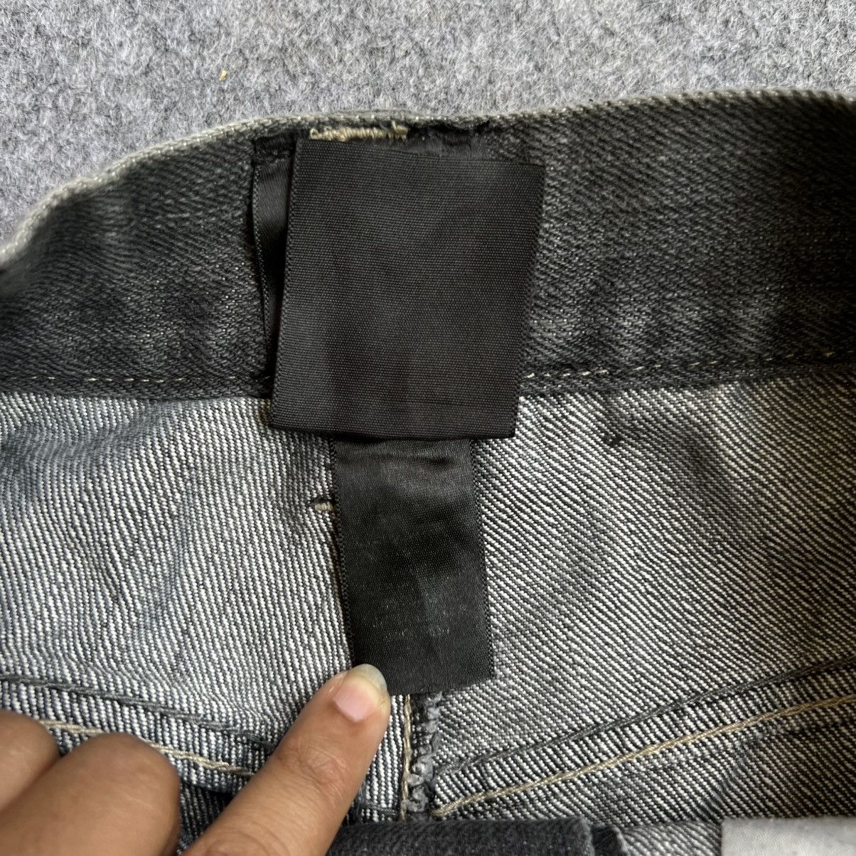 Vintage 💥Rare💥 Crazy Vintage Raw Blue Baggy Jeans Size US 34 / EU 50 - 6 Thumbnail