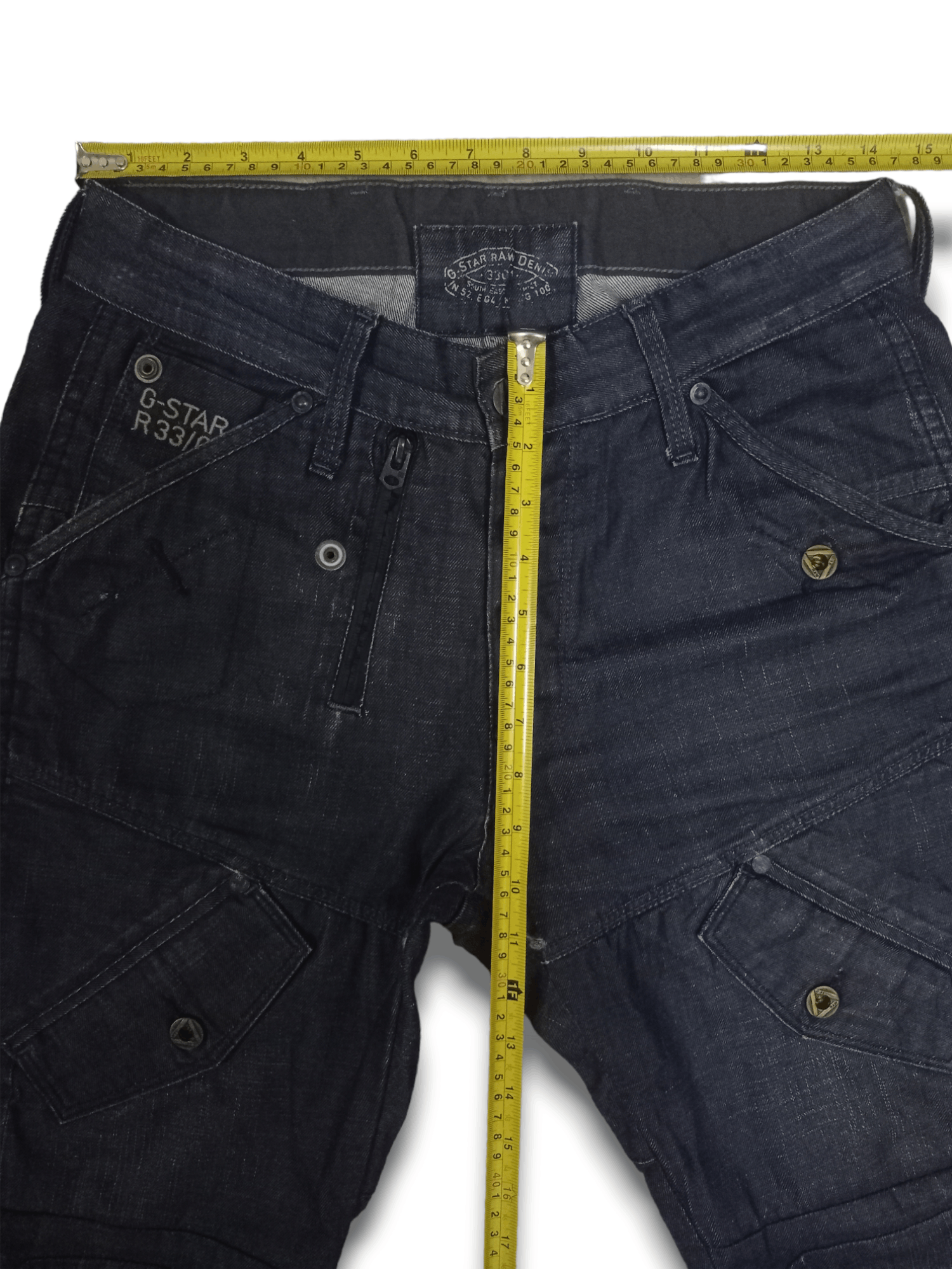 G-Star Vintage G Star Raw Tactical Pocket Cargo Loose Denim Pants Size US 28 / EU 44 - 10 Thumbnail