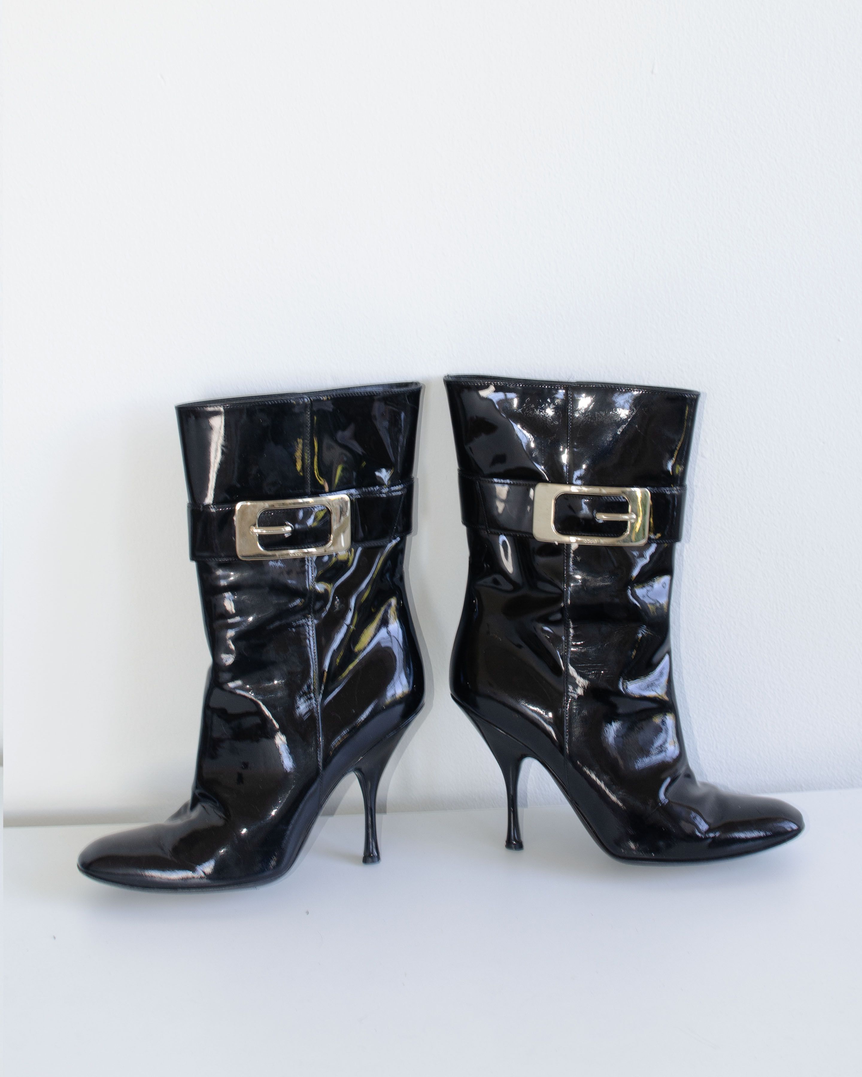 Gucci Black Gucci Booties Size US 6.5 / IT 36.5 - 3 Thumbnail