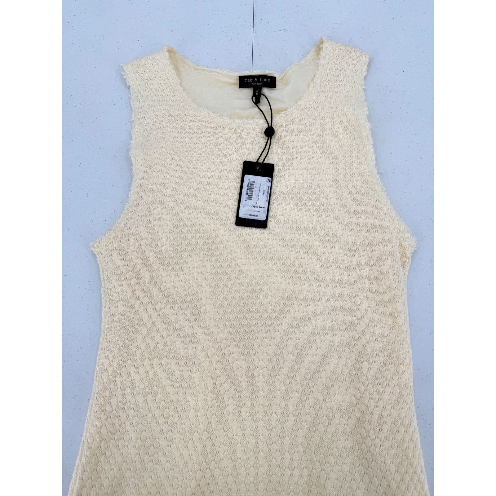 Rag & Bone NWT Rag & Bone Carine Crochet Cream/Ivory Tank Maxi Dress Size M / US 6-8 / IT 42-44 - 5 Thumbnail