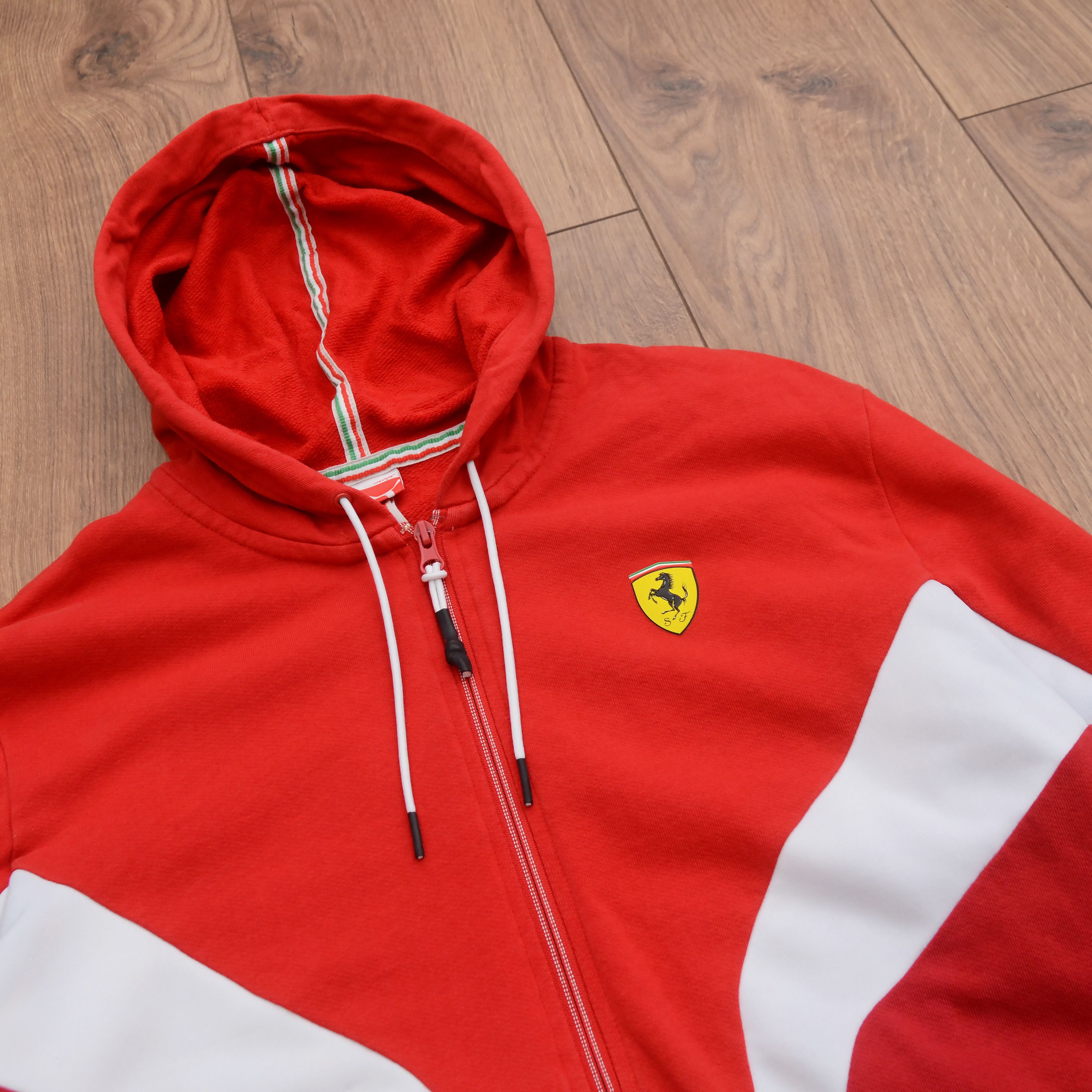 Ferrari × Puma Ferrari Scuderia PUMA F1 Full Zip Race Hoodie Sweat Jacket Size US M / EU 48-50 / 2 - 6 Thumbnail