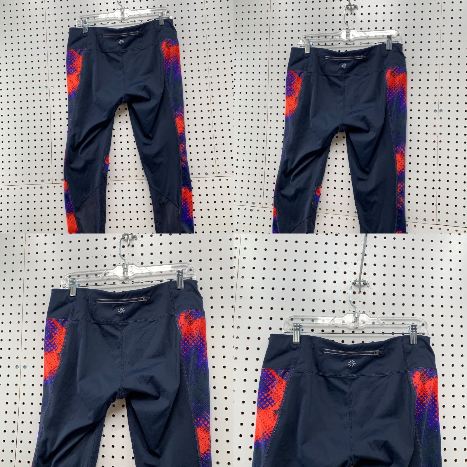 Athleta Athleta Leggings Womens Large Active 32x27.5 Electro Cobalt Ankle Athletic Pants Womens L Blue 90s-inspired? Size 36" / US 14 / IT 50 - 8 Thumbnail