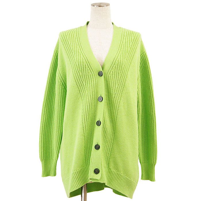 Hermes Hermes Hermès Crew de Selle Cashmere Cotton Knit Cardigan 34 Textile Tops DUTY FREE for USA Size ONE SIZE - 1 Thumbnail