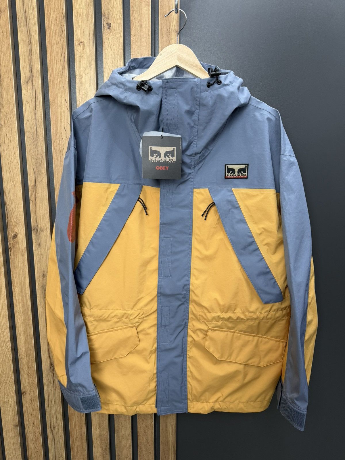 Napapijri Napapijri x Obey Eposh Shell Jacket Men’s Size L Size US L / EU 52-54 / 3 - 2 Thumbnail