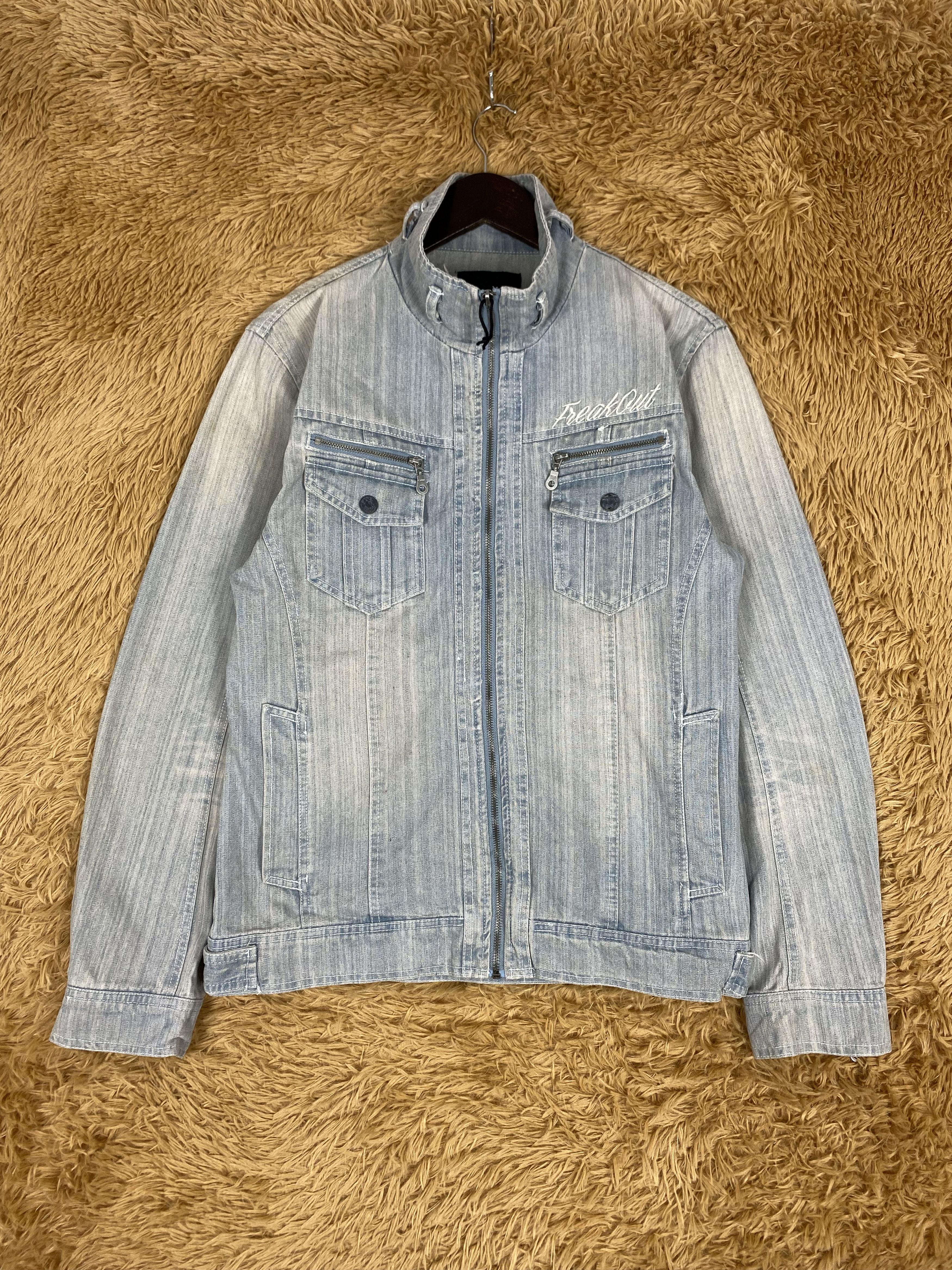 In The Attic Vintage In The Attic Faded Denim Jacket PJ2523 Size US L / EU 52-54 / 3 - 1 Thumbnail