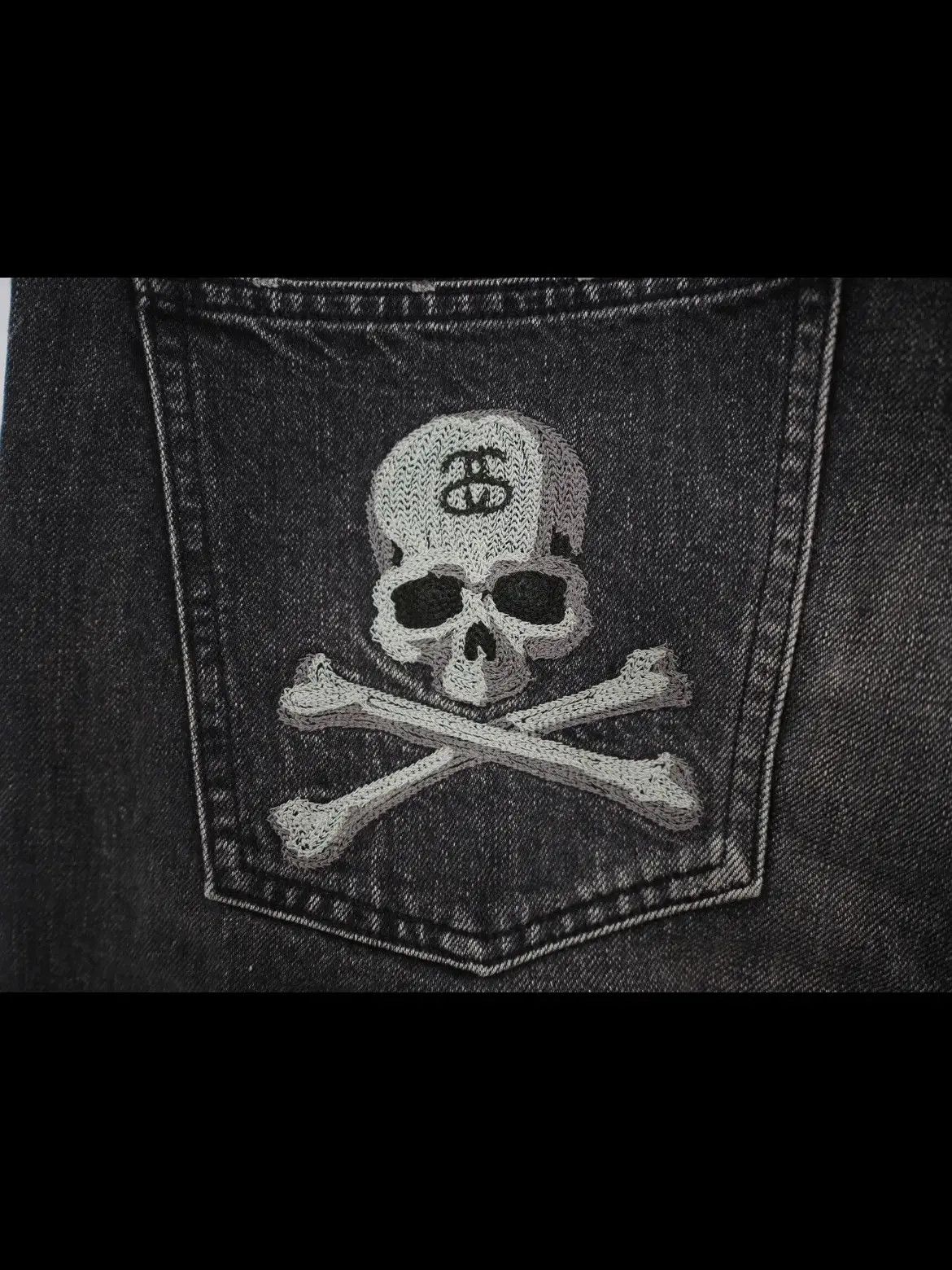 Mastermind Japan x Stussy Skull jeans - Denim