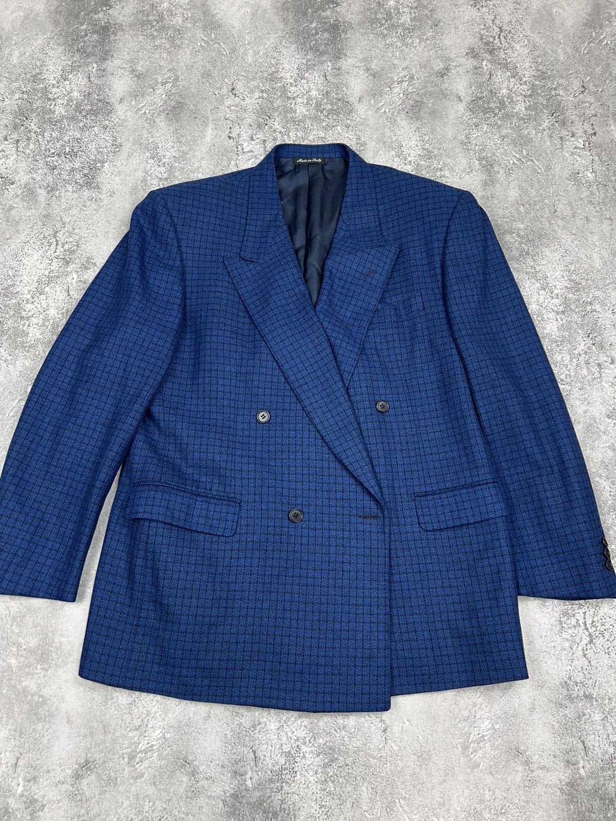 Pal Zileri Pal Zileri Loro Piana Blue Blazer Classic Size 42R Size 42R - 2 Thumbnail