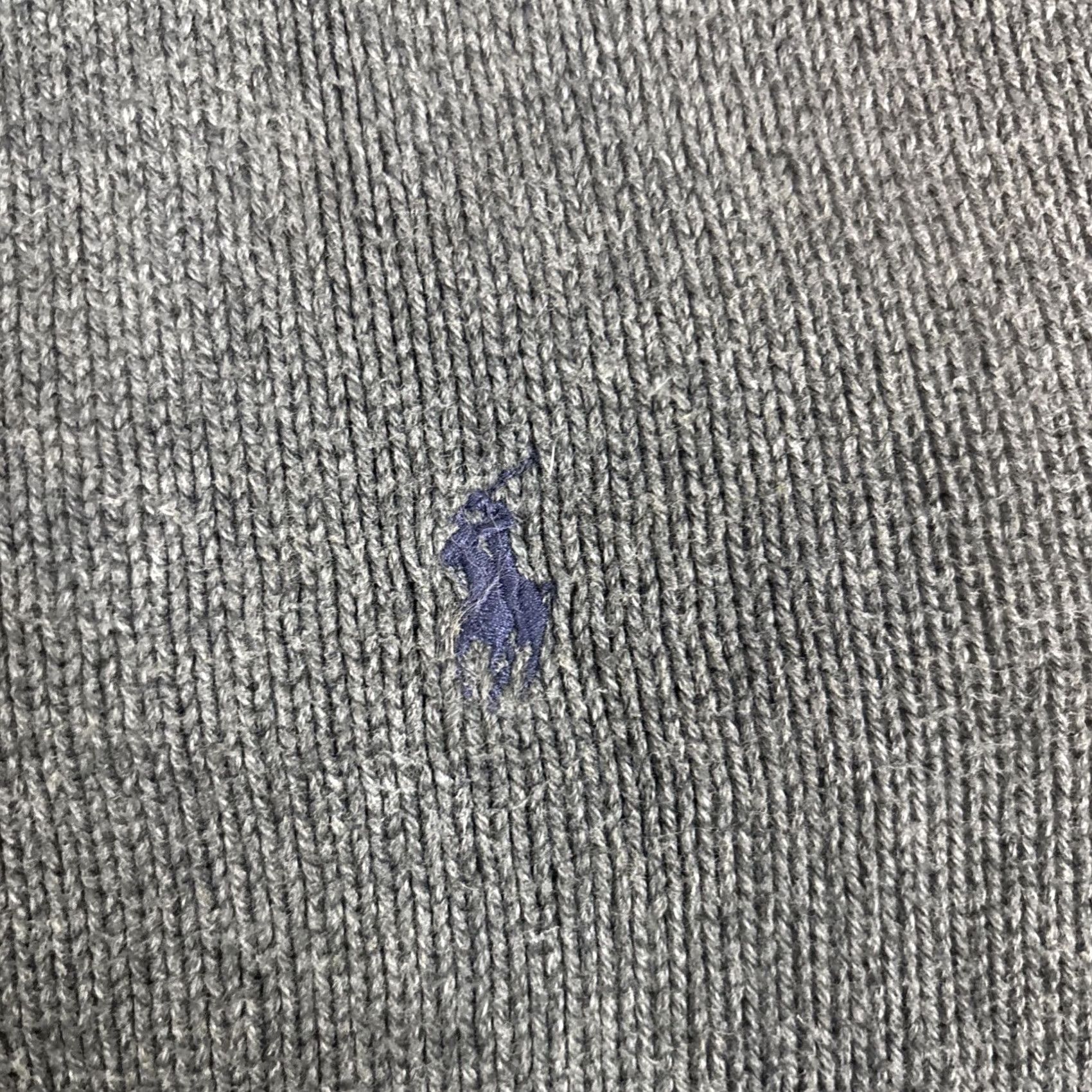 Ralph Lauren Ralph Lauren Polo 1/4 Zip Sweater Men XL Gray Pima Cotton Regular Size Size US XL / EU 56 / 4 - 3 Thumbnail