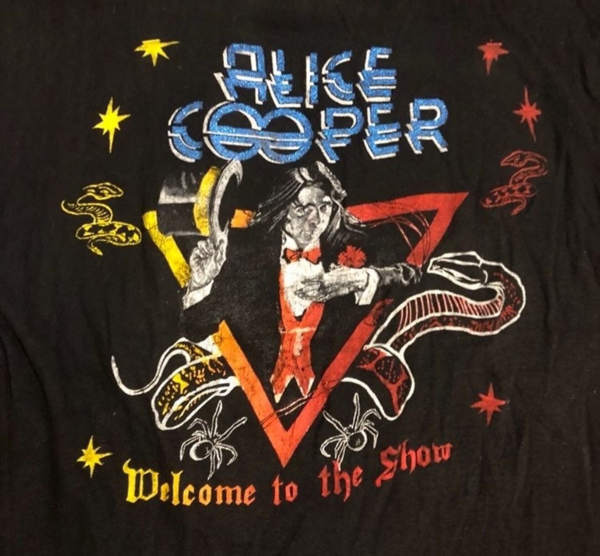 Band Tees × Vintage 1980s ALICE COOPER noose shirt Size US XL / EU 56 / 4 - 2 Thumbnail