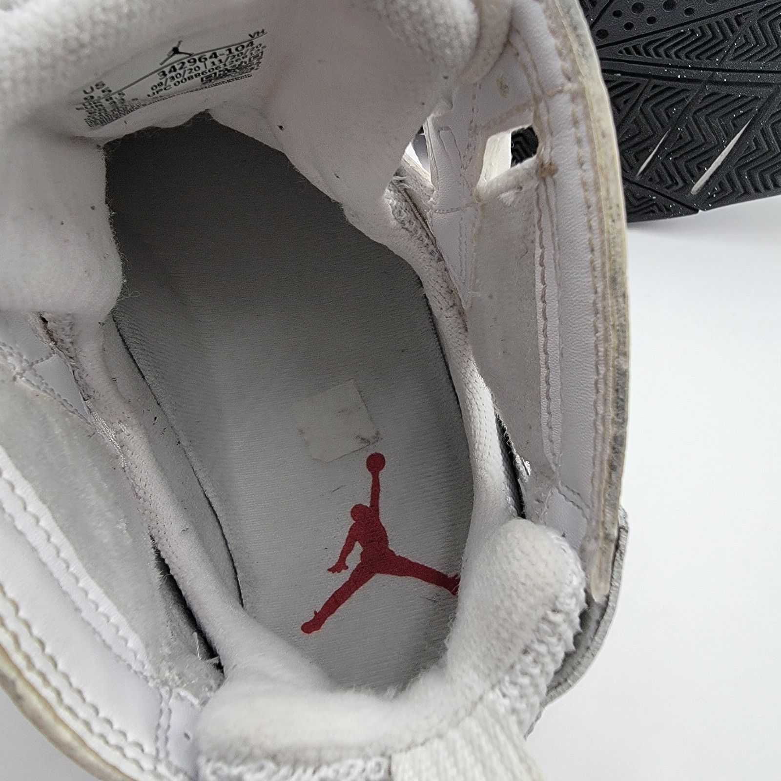 Jordan Brand Air Jordan True Flight 'White Cement' Mens Sz 9.5 342964-104 Size US 9.5 / EU 42-43 - 6 Thumbnail