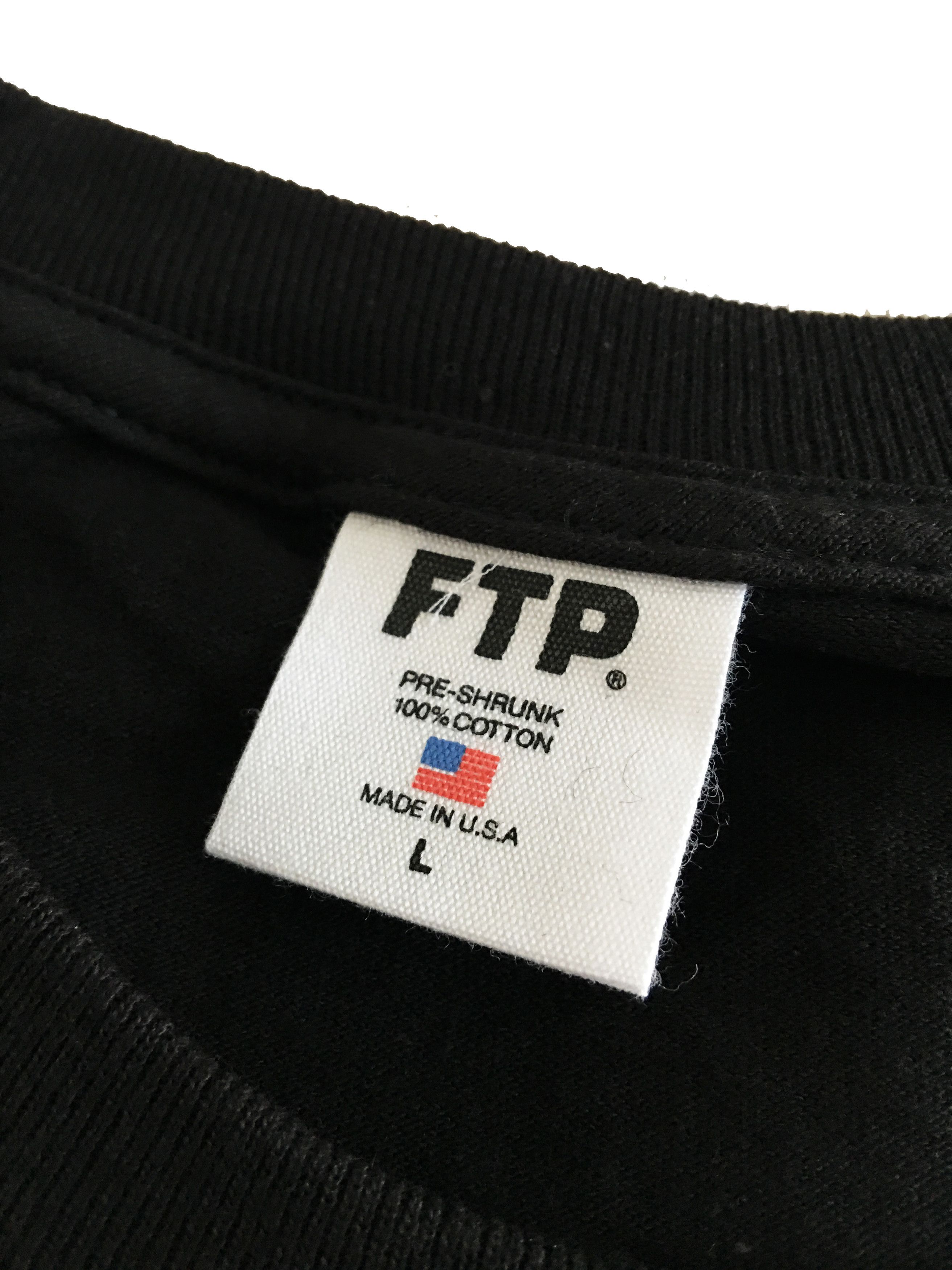 Fuck The Population Fuck the Population FTP OG Logo Tee Black Large Size US L / EU 52-54 / 3 - 7 Thumbnail