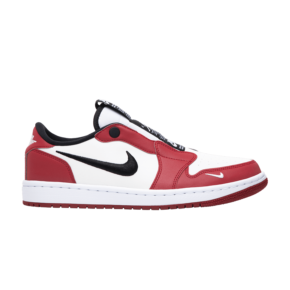 image of Wmns Air Jordan 1 Low Slip Chicago Shoes in Red, Women's (Size 8)