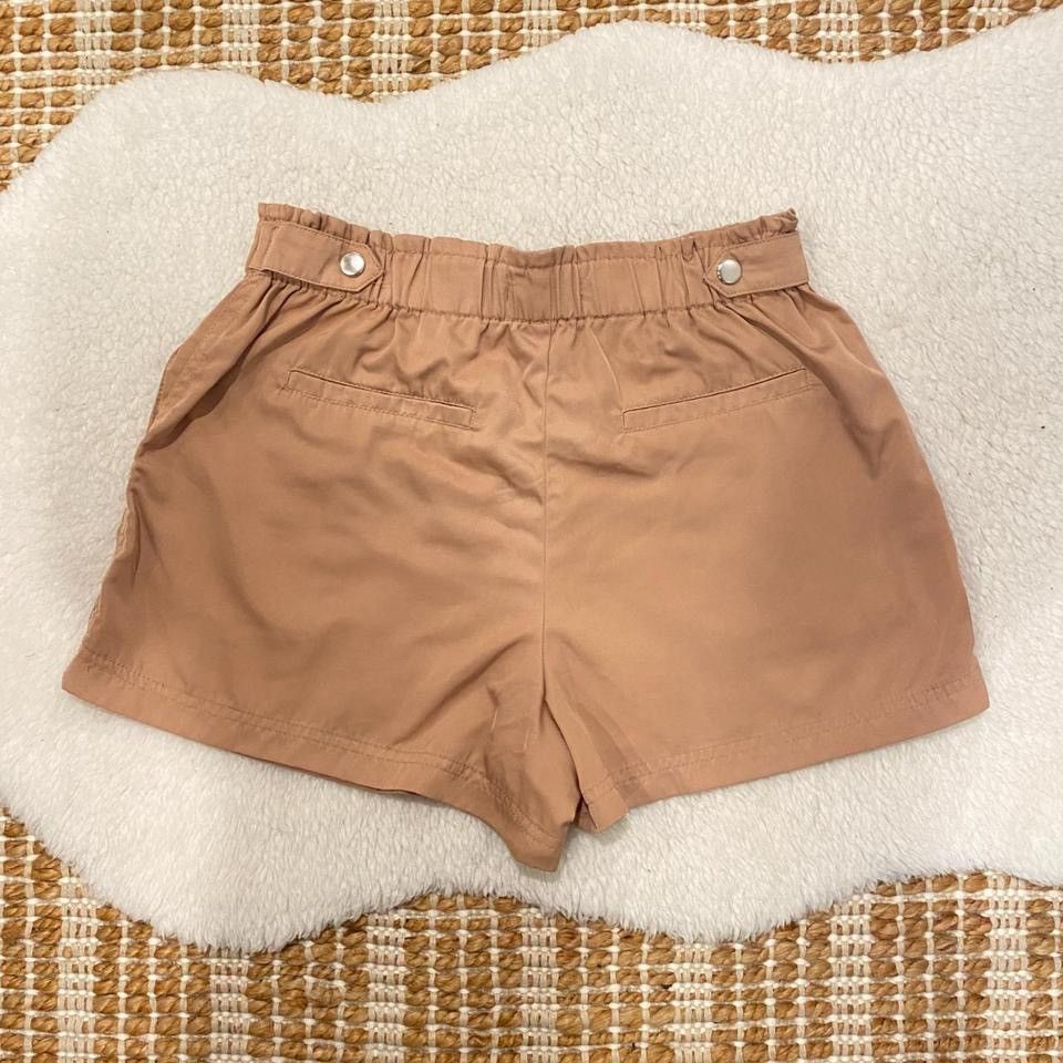 Forever 21 Brand New Forever 21 Beige Elastic Waist Shorts Size 26" / US 2 / IT 38 - 5 Thumbnail