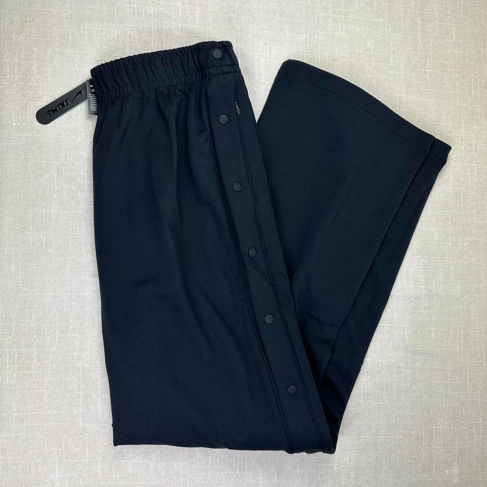 Nike Nike Skims Matte Tricot Side Snaps Pant in Obsidian Women S Size 34" / US 12 / IT 48 - 3 Thumbnail