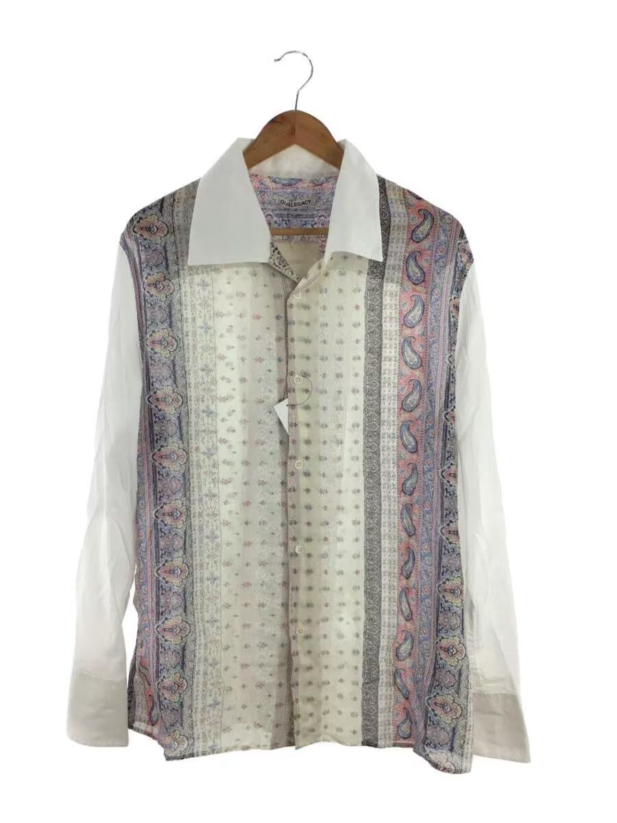 image of Our Legacy Ss22 Paisley Striped Button Shirt, Men's (Size Medium)