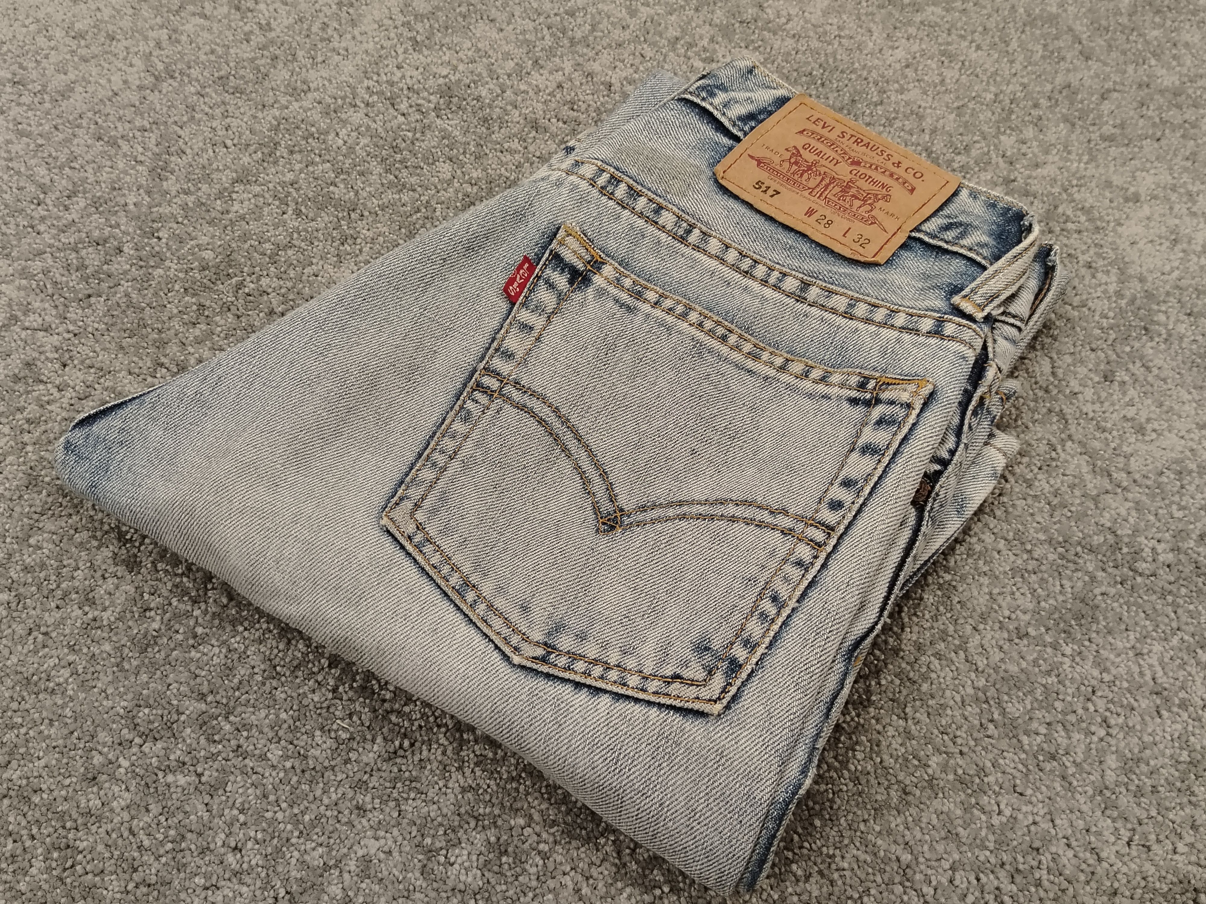 Levi's × Vintage Levis 517 Jeans Flare Bootcut Size US 27 - 19 Thumbnail