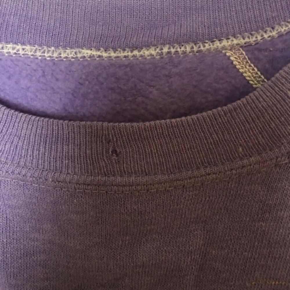 Other Vintage Purple Sweatshirt Women’s Size M Abstract Floral Pri Size M / US 6-8 / IT 42-44 - 3 Thumbnail
