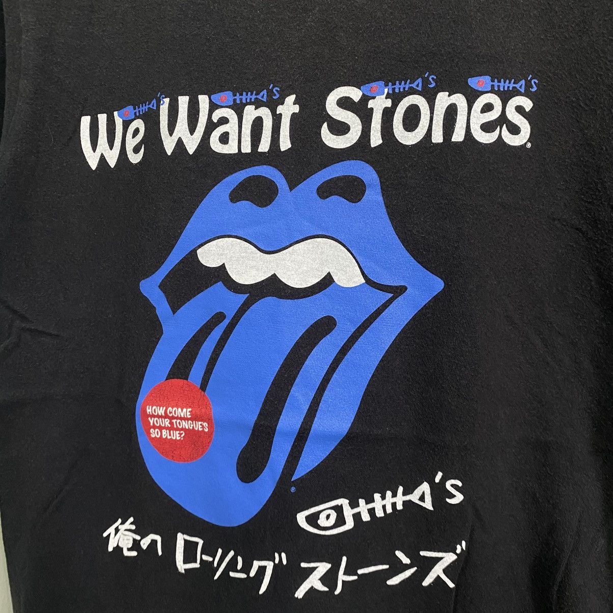 The Rolling Stones Makoto Ayukawa The Rolling Stones We Want Stones Blue Tongue Size US XS / EU 42 / 0 - 5 Thumbnail