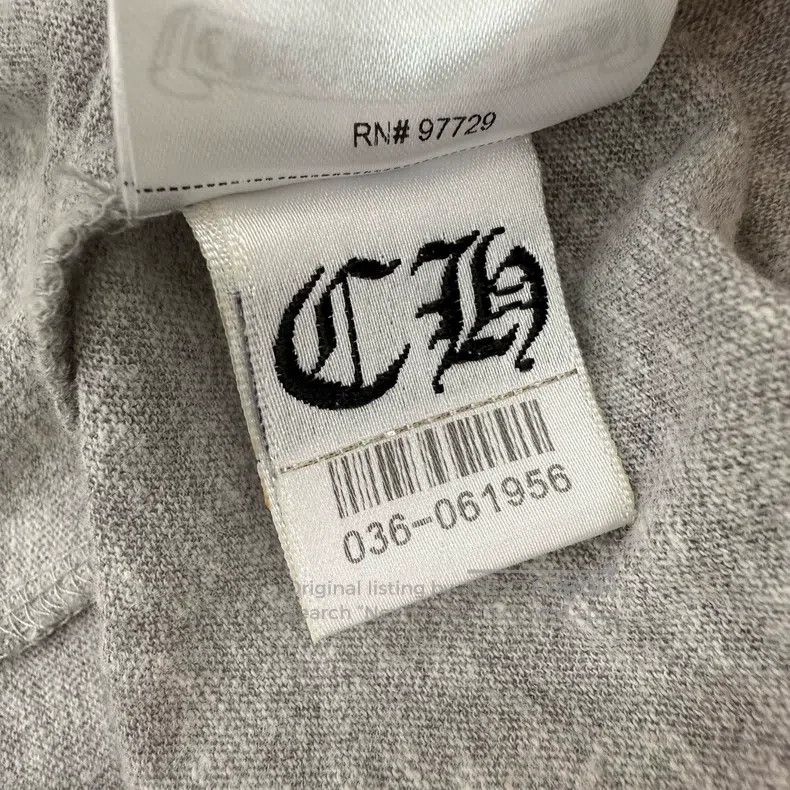Chrome Hearts CHROME HEARTS Size S Grey size 33 long sleeves Size US S / EU 44-46 / 1 - 4 Thumbnail