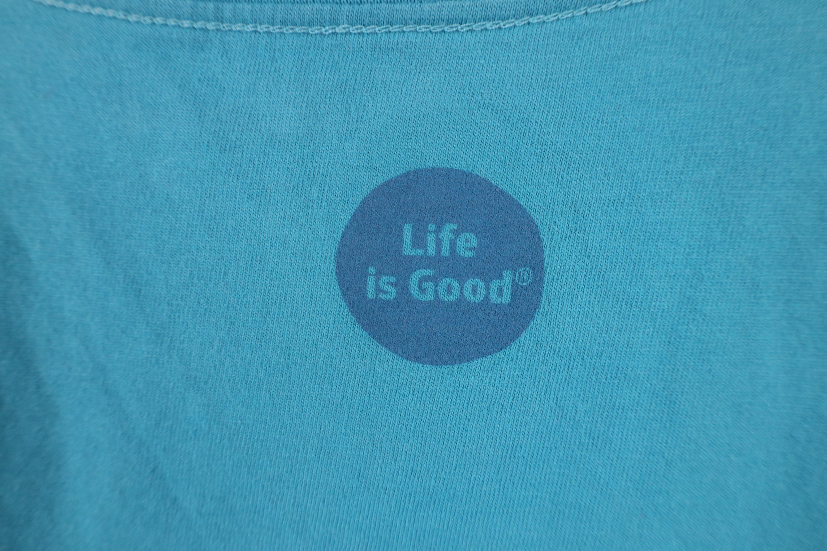 Life is Good × Vintage Life Is Good You Are My Sunshine V-Neck T-Shirt Crusher Size L / US 10 / IT 46 - 9 Thumbnail