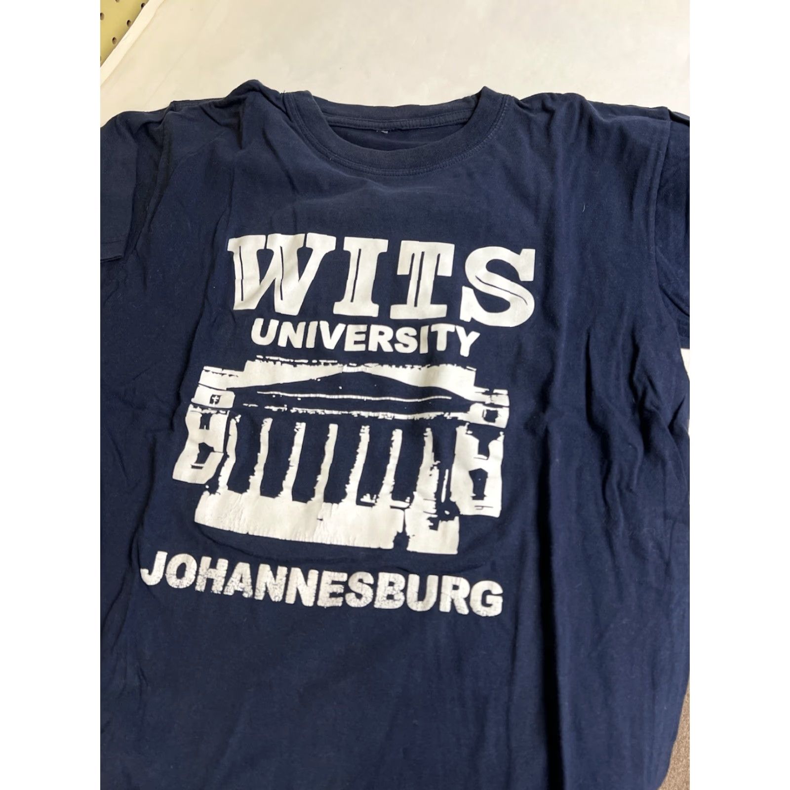 Vintage VINTAGE Wits University blue medium T-Shirt short sleeve Shirt Mens Adult Medium blue University 90s (if applicable) Size US M / EU 48-50 / 2 - 2 Thumbnail