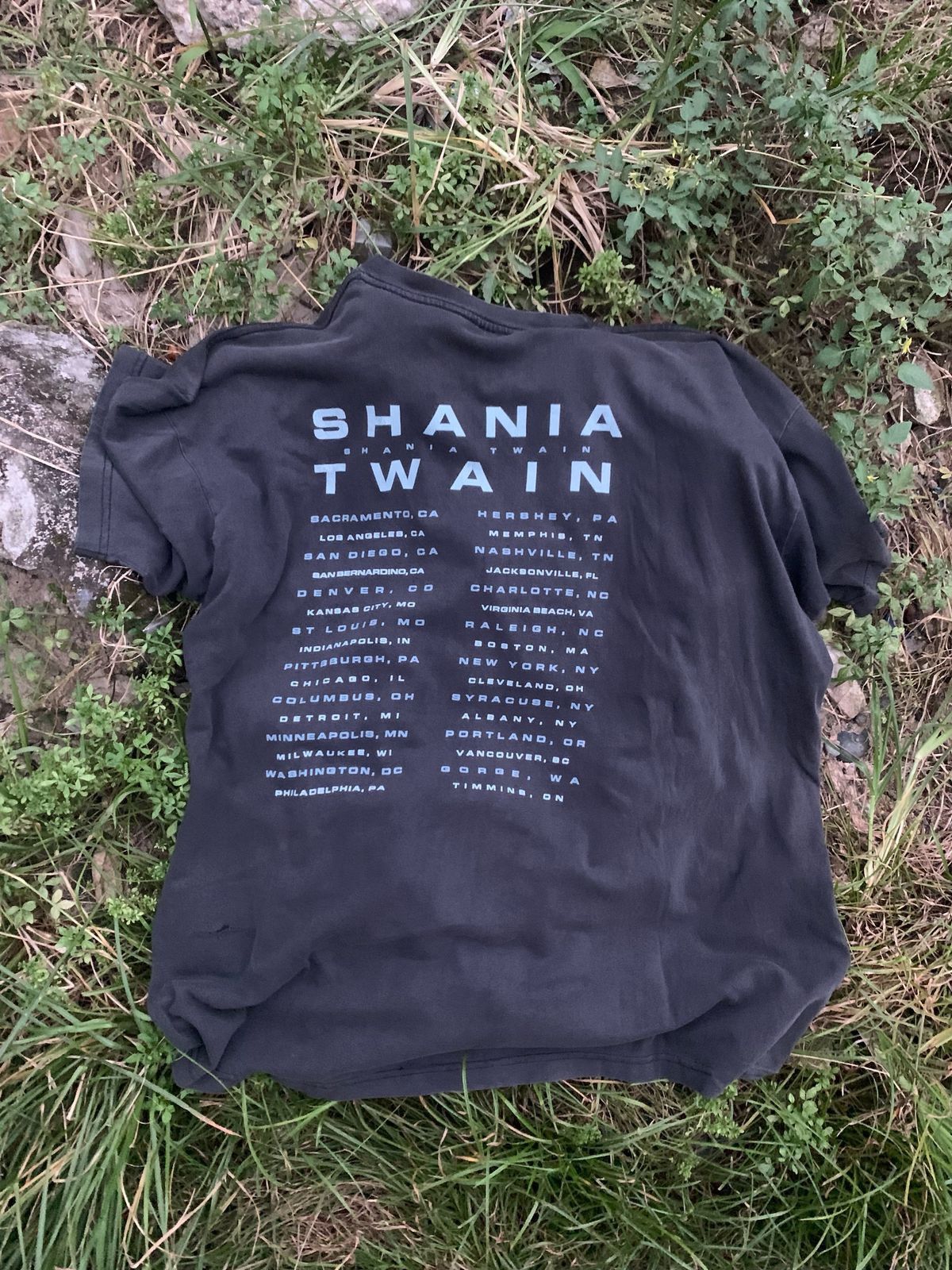 Band Tees Shania Twain 90s Tour Tee – OG Vintage Original PolyGram Size US XL / EU 56 / 4 - 5 Thumbnail