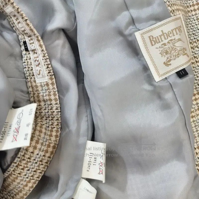 Burberry Burberry Plaid Wool Blend Long Sleeve Dress. Size L / US 10 / IT 46 - 9 Thumbnail