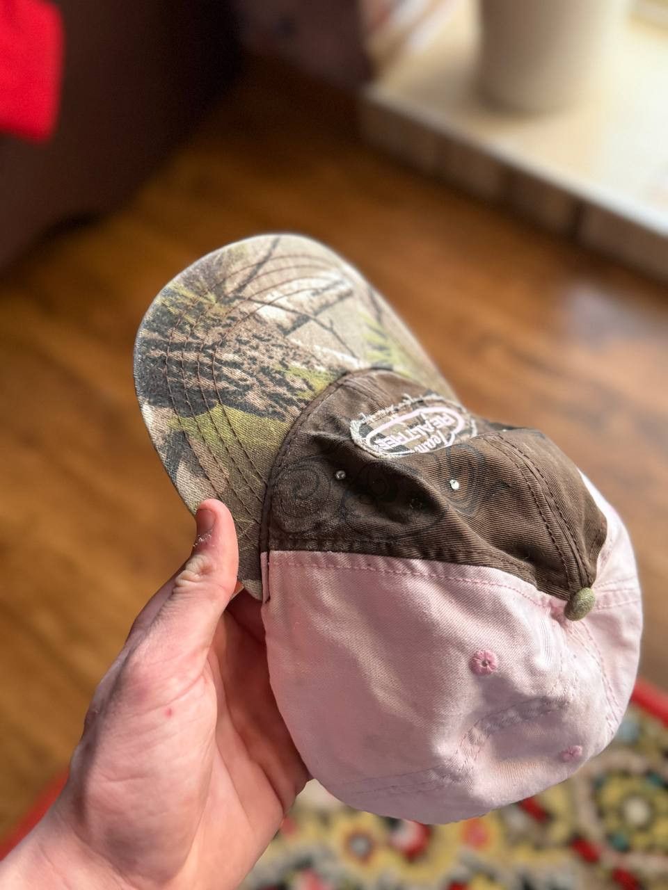 Japanese Brand VTG RealThree Camo Y2K Hat Cap Avant-Garde Size ONE SIZE - 4 Thumbnail