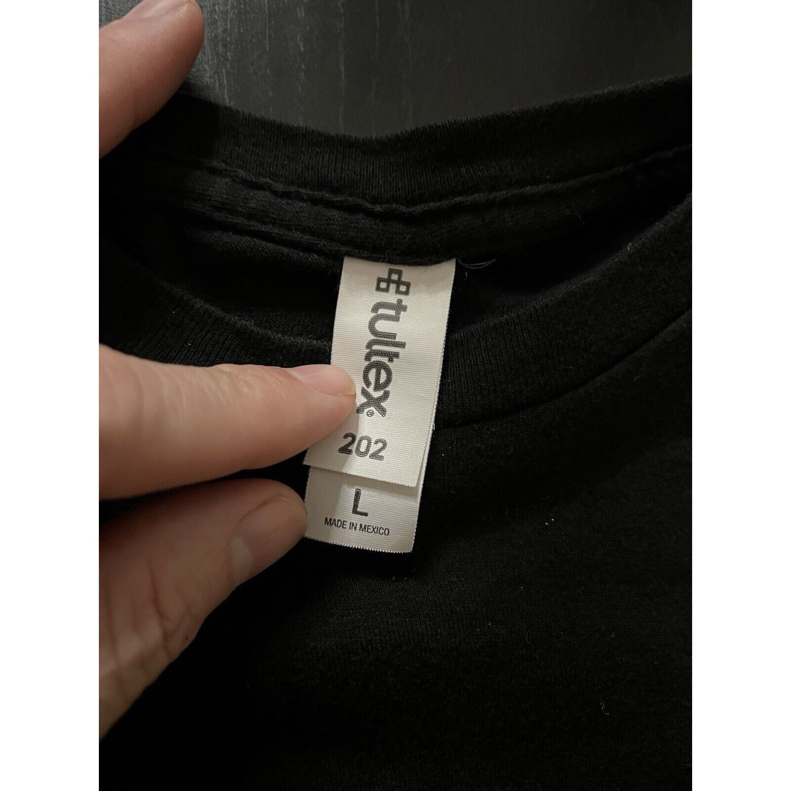 Tultex The Salt Lick “Get Licked” Graphic T-Shirt Black Large Size US L / EU 52-54 / 3 - 6 Thumbnail