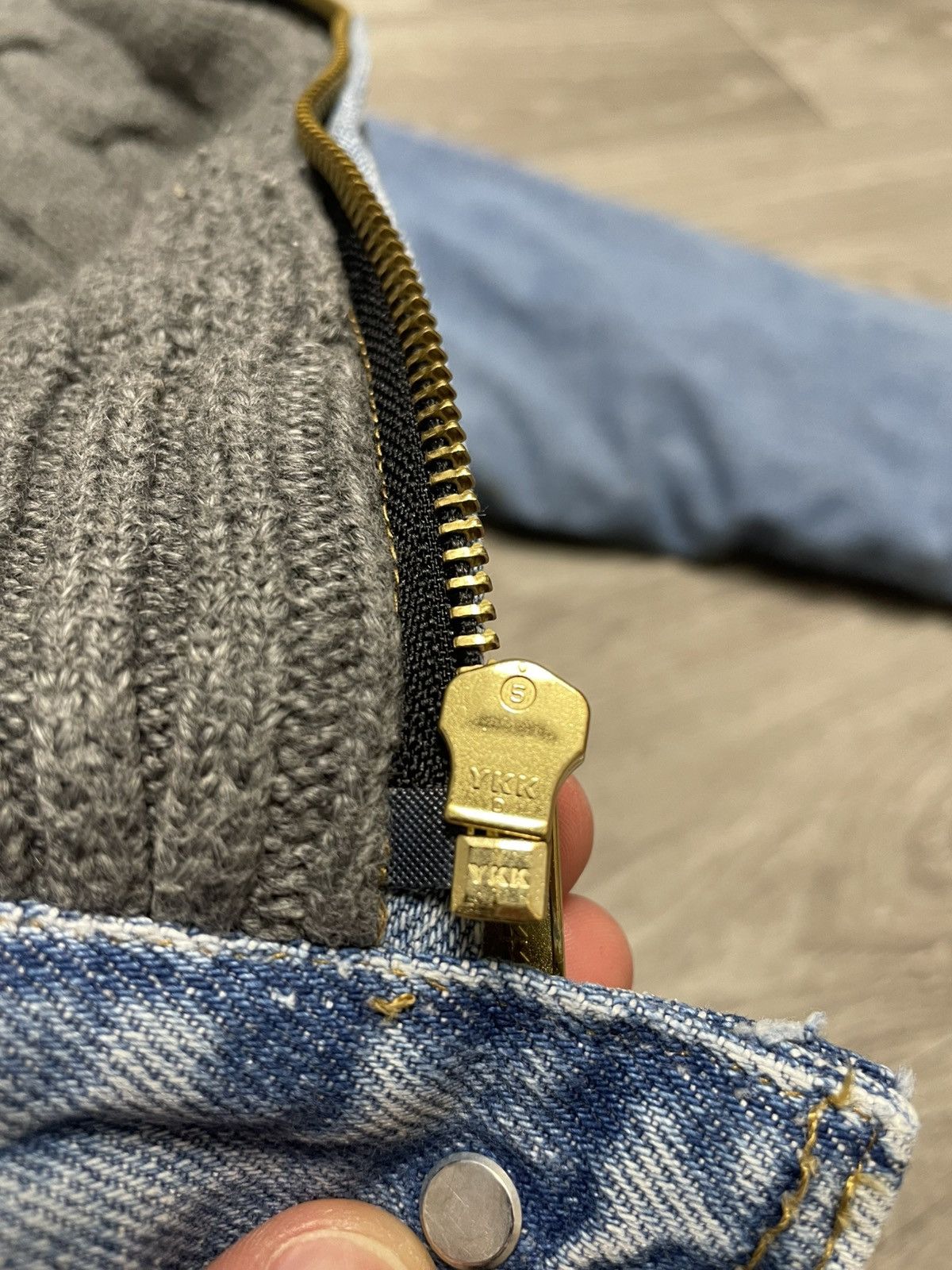 Carhartt Bespoke Carhartt J97 Detroit Jacket w/ RL Cable Knit Lining Size US S / EU 44-46 / 1 - 9 Thumbnail