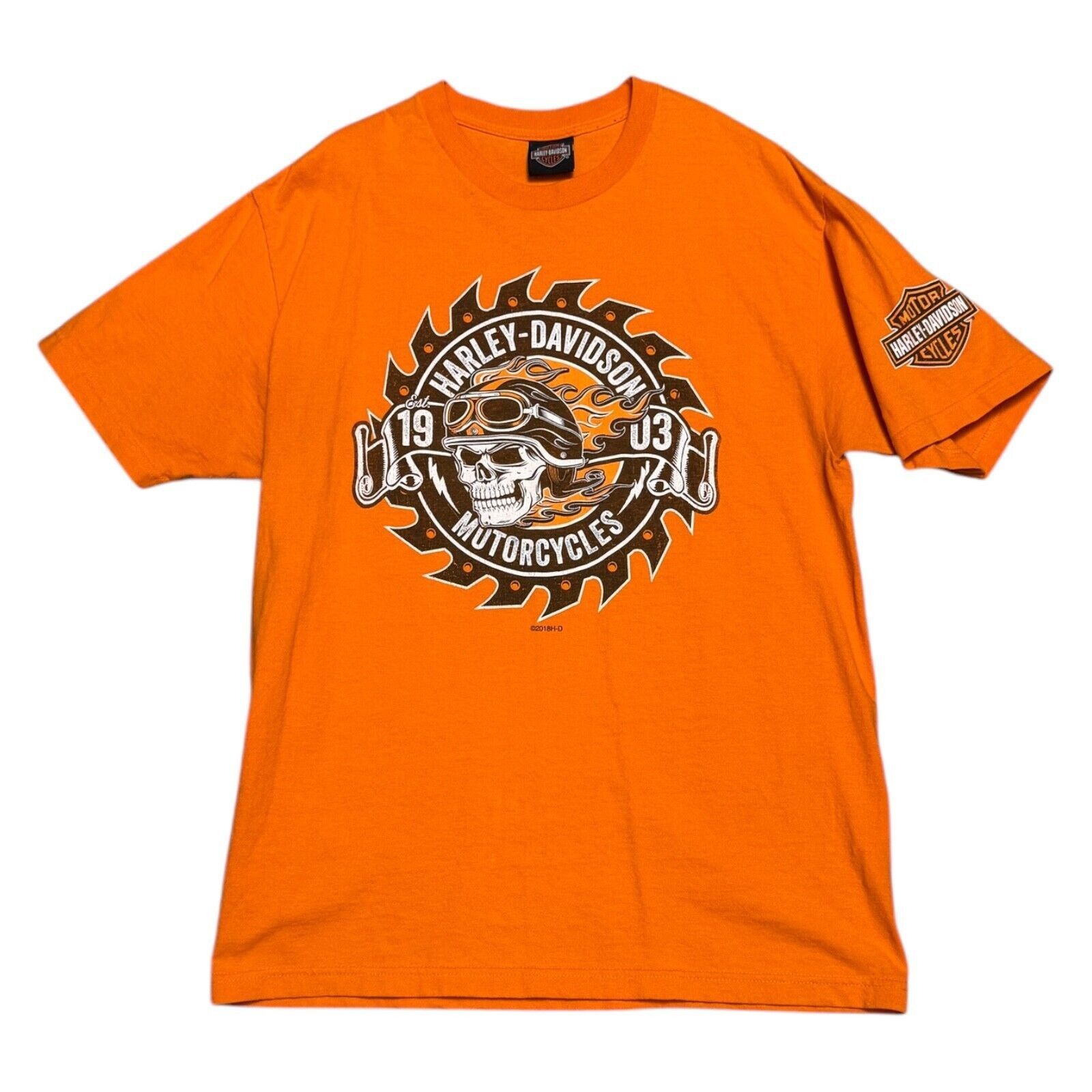 Harley Davidson HARLEY DAVIDSON Las Vegas Nevada Motorcycle Tee Shirt Medium Size US M / EU 48-50 / 2 - 1 Thumbnail