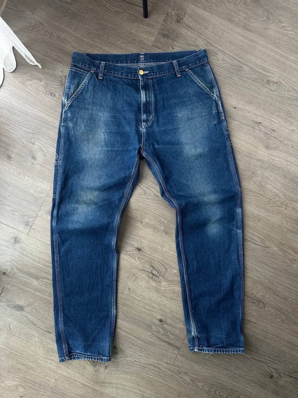 Carhartt Vintage Carhartt Denim Double Knee Work Pants Size US 36 / EU 52 - 11 Thumbnail