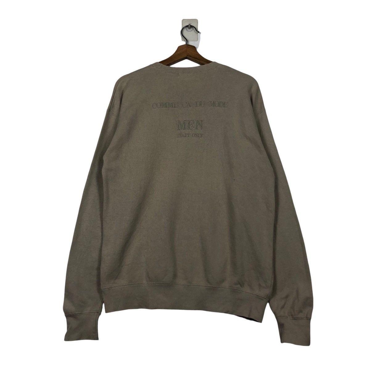 Japanese Brand × Vintage 📌Vtg Sweatshirt Comme Ca Du Mode Men Issey Miyake Size US M / EU 48-50 / 2 - 9 Thumbnail