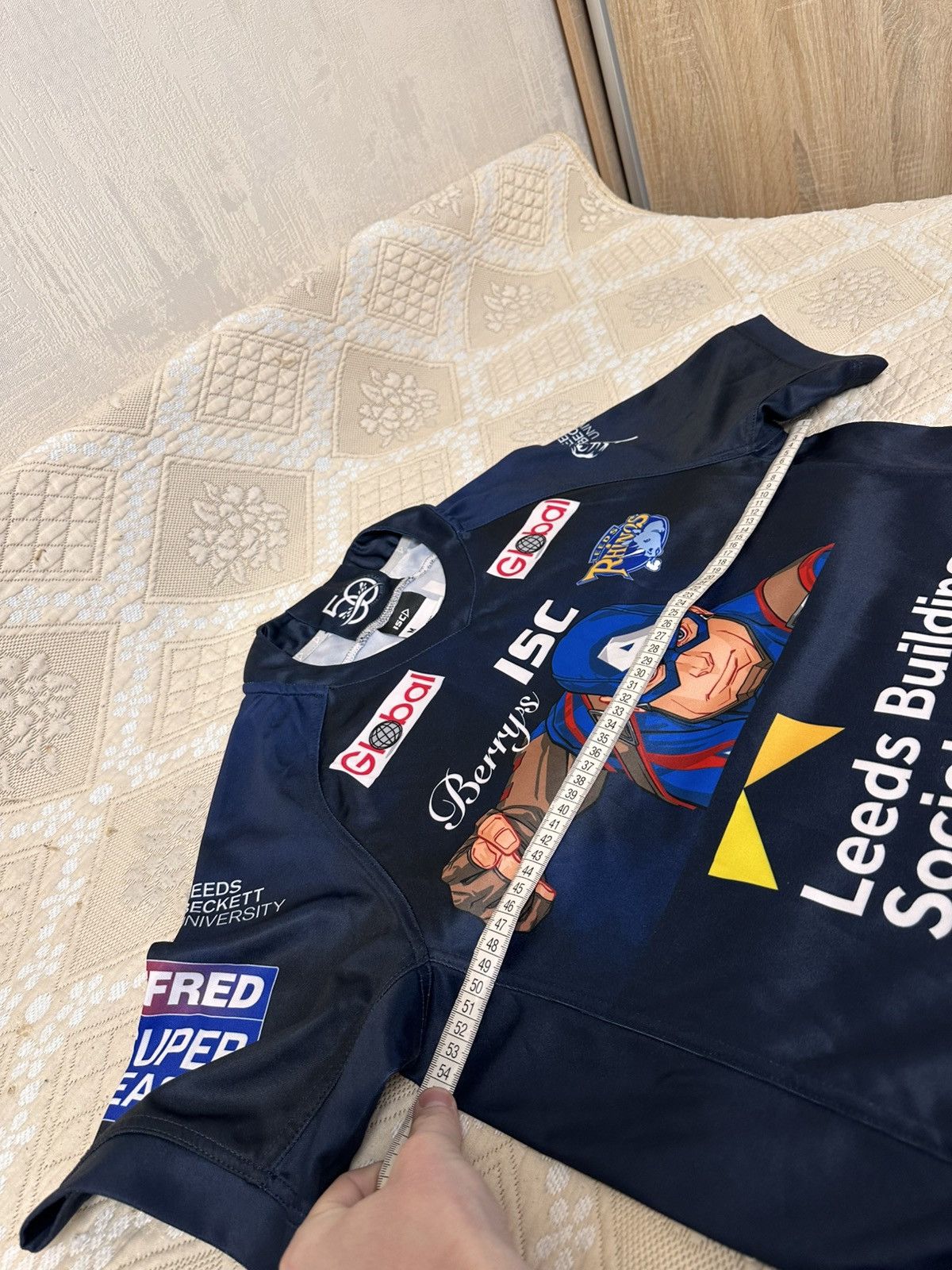 Vintage 🔥 Leeds Rhinos 2018 Captain America Rare Rugby Jersey Shirt Size US M / EU 48-50 / 2 - 6 Thumbnail
