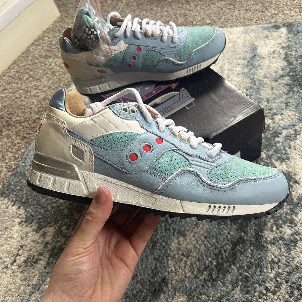 Extra Butter S70337-1 2016 Saucony SHADOW 5000 FOR THE PEOPLE BABY BLUE Size US 8.5 / EU 41-42 - 3 Thumbnail