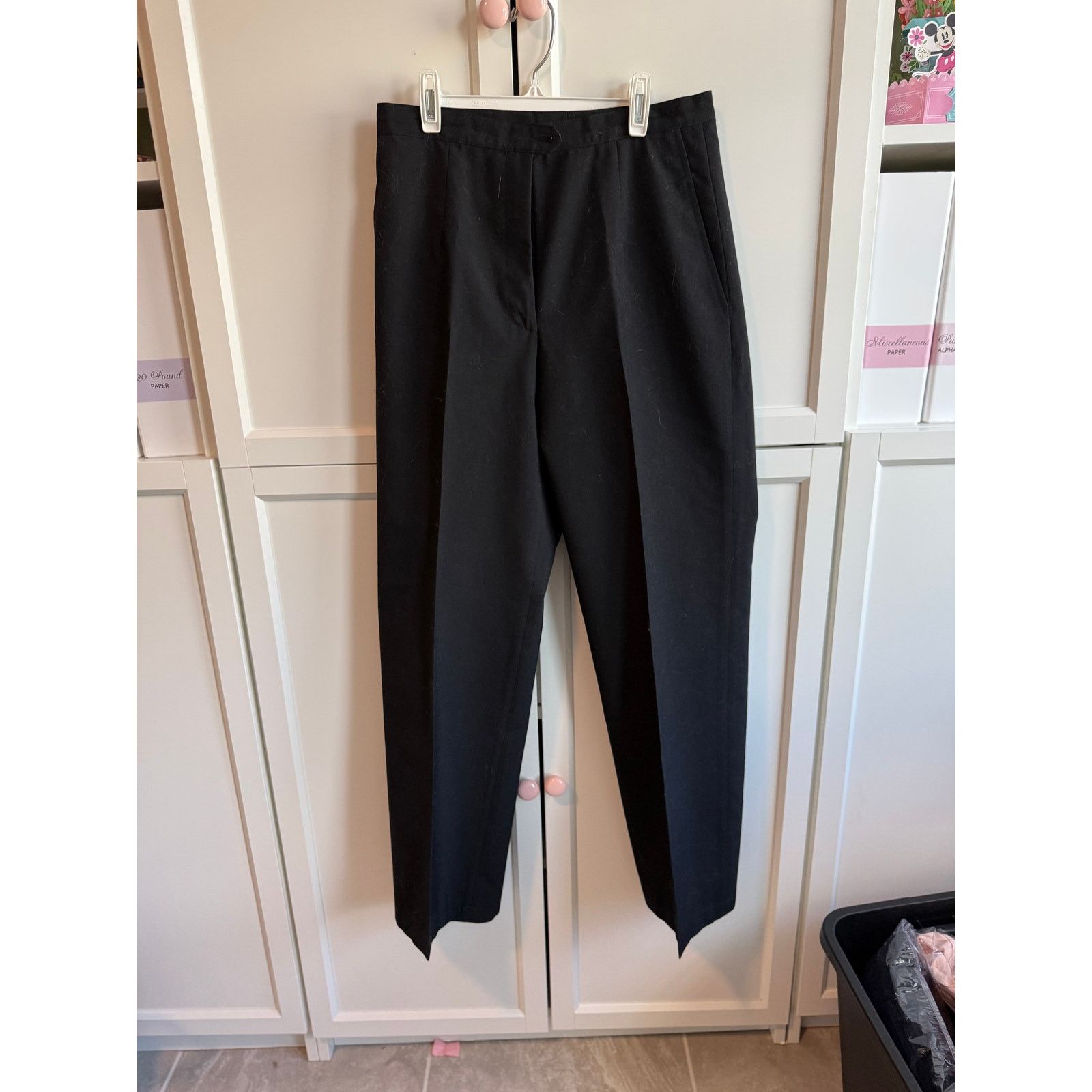 Other Cali Fashion Black Dress Women Military Pants 12JP - F017 Size 34" / US 12 / IT 48 - 2 Thumbnail