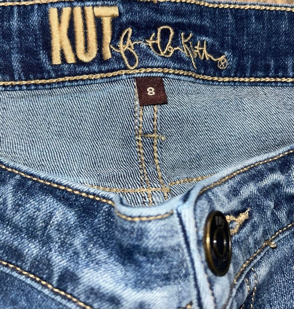 Other Kut From The Kloth Katy Boyfriend Straight Leg Jeans Women 8 Size 30" / US 8 / IT 44 - 4 Thumbnail