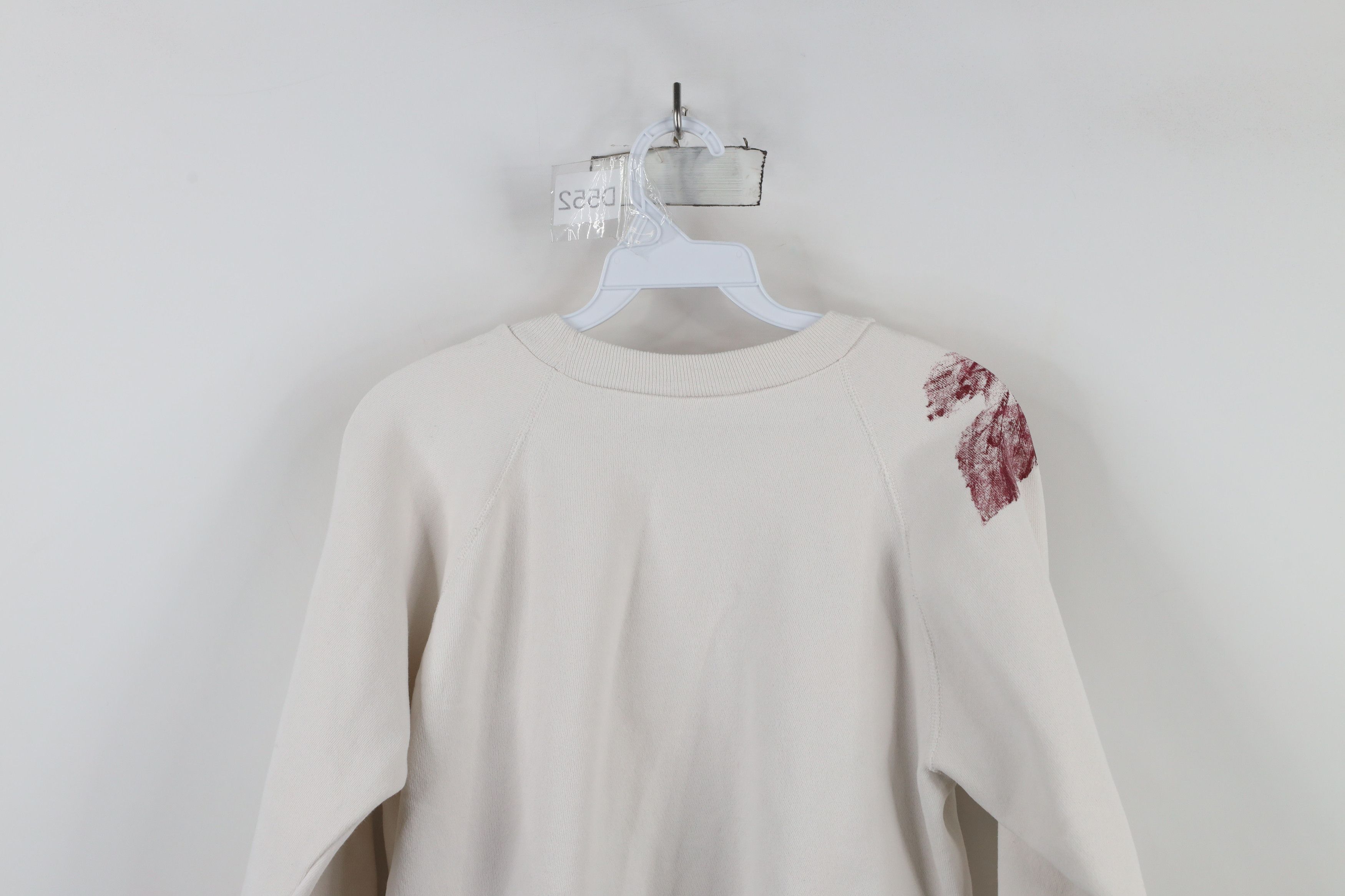 Vintage Vintage 80s 90s Streetwear Nature Leaf Stamp Sweatshirt USA Size L / US 10 / IT 46 - 14 Thumbnail